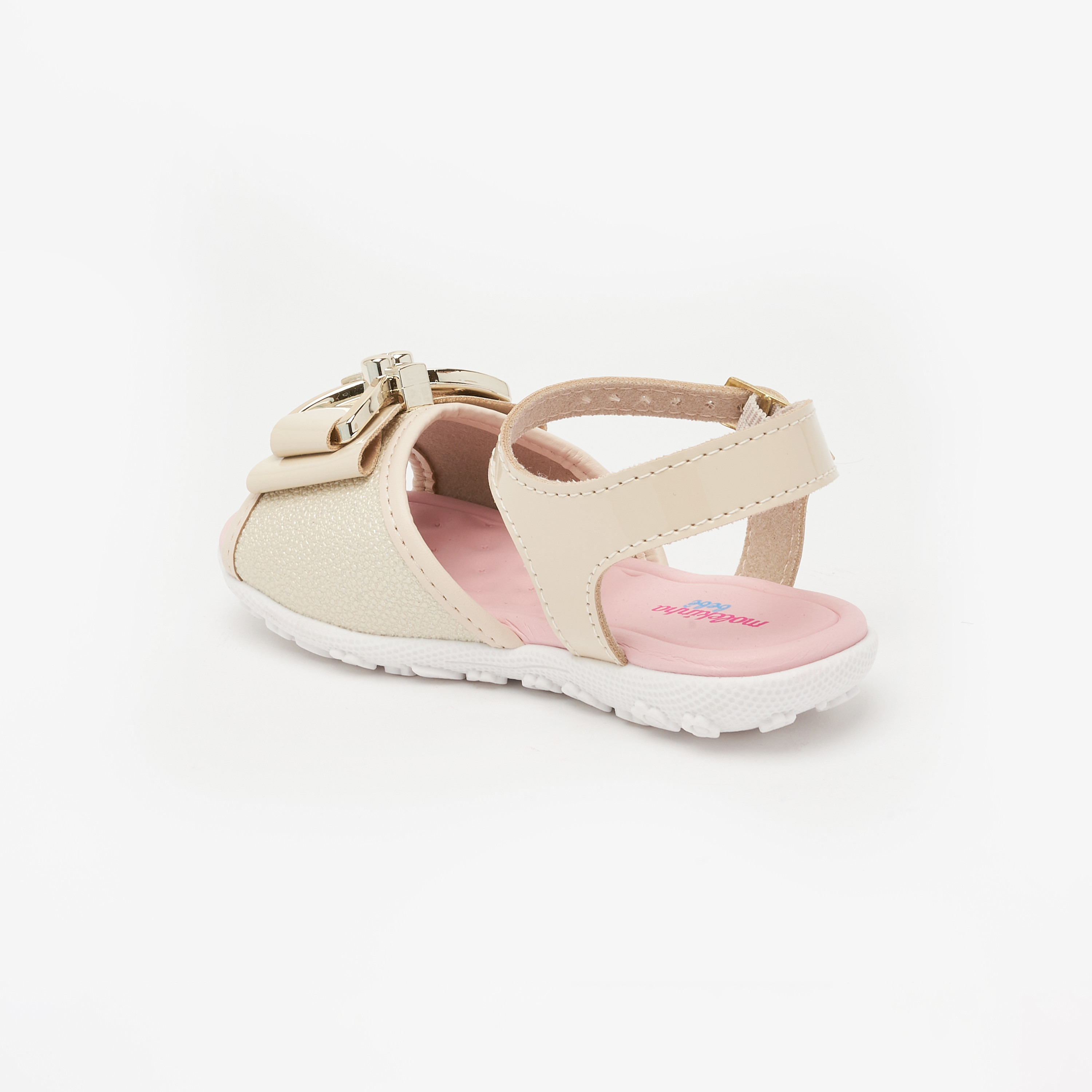 Molekinha by Geoomnii Kids Sandals with Bow Detail | 2121-135-24197        -girls-shoes-sandals-image-4