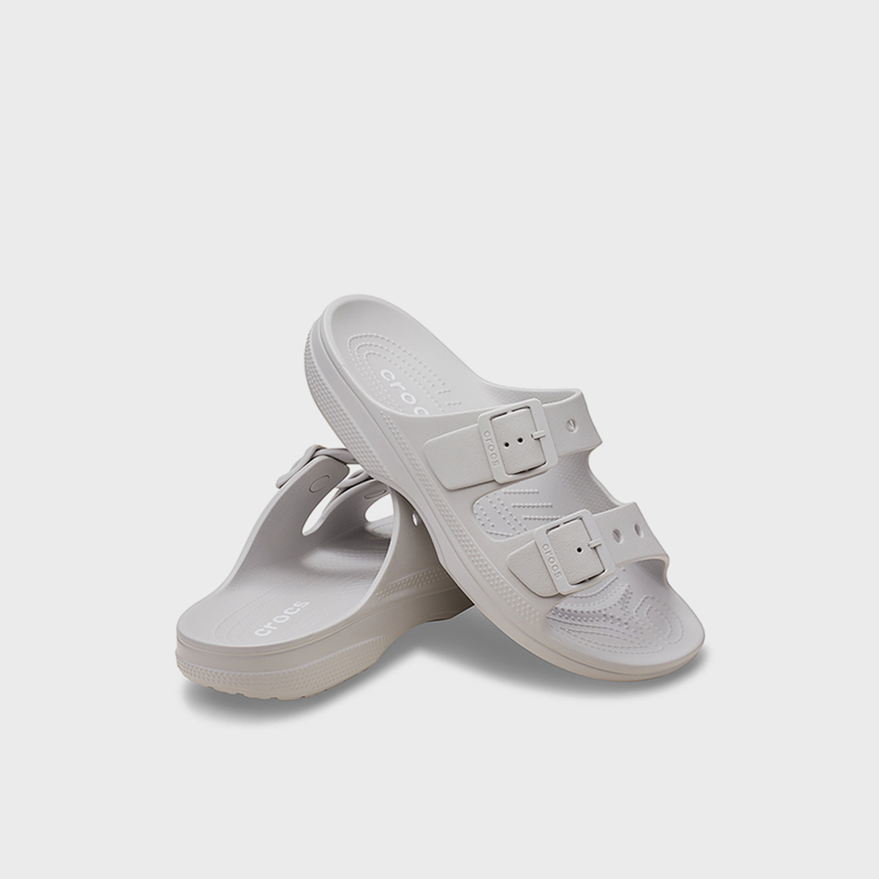 Crocs Men's Slip-On Saturday Slide Sandals | 212245-1FT-men-shoes-sandals-image-1