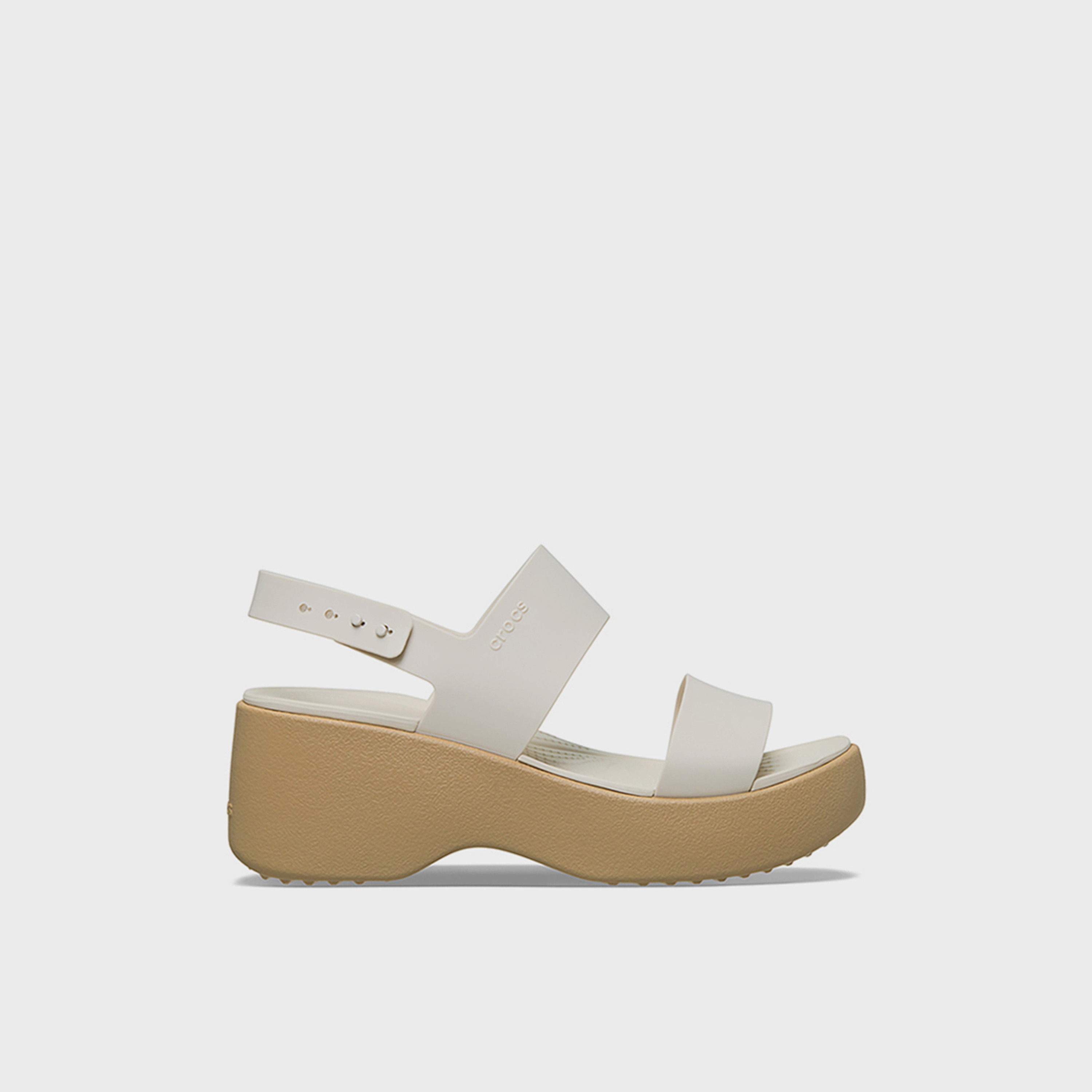 Crocs Women's Buckle Strap Brooklyn Sky Wedge Heel Sandals | 212250-2MQ-women-shoes-sandals-heeled-image-6