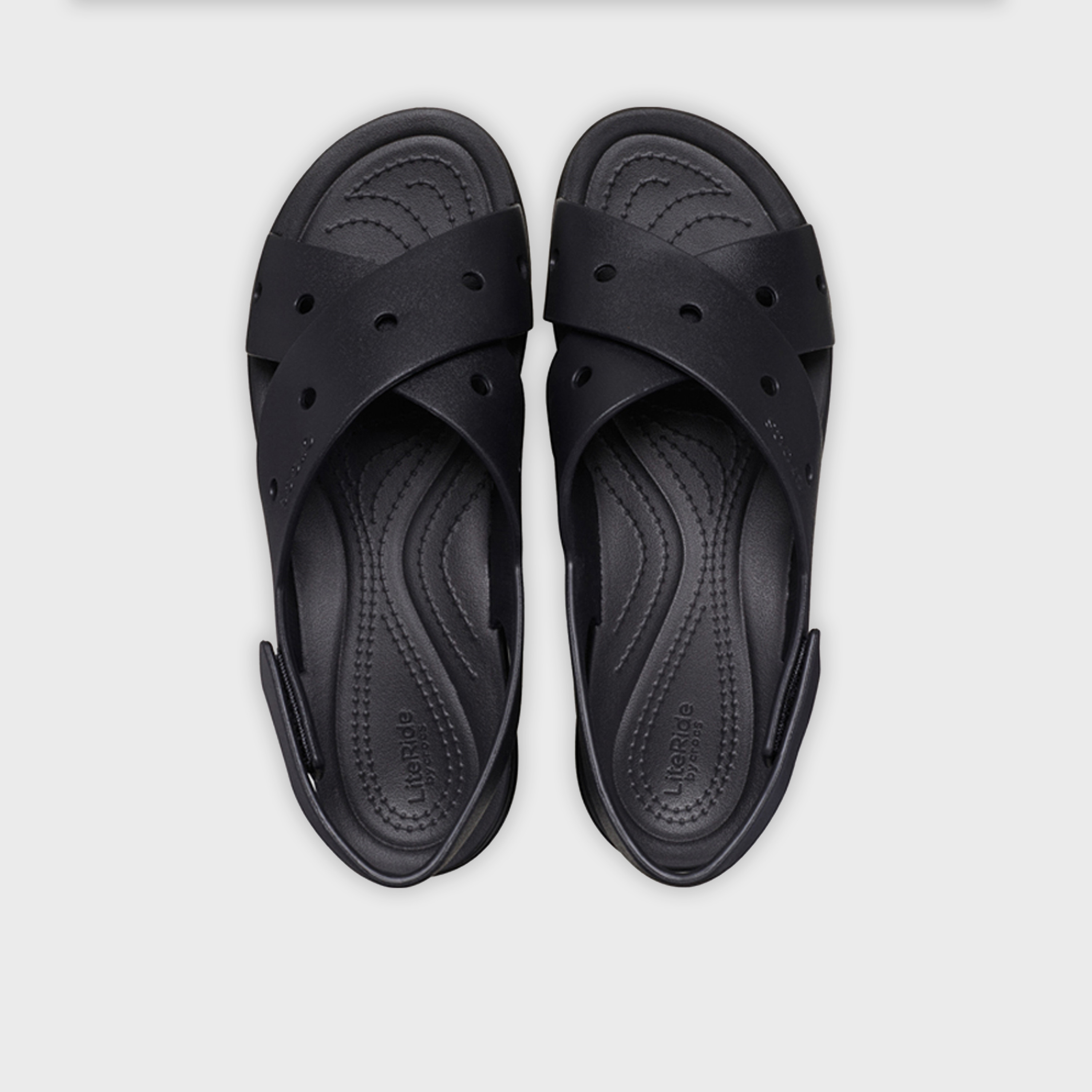 كروكس - صندل نسائي بكعب إسفيني وشريط لاصق | 212254-001-women-shoes-sandals-heeled-image-2
