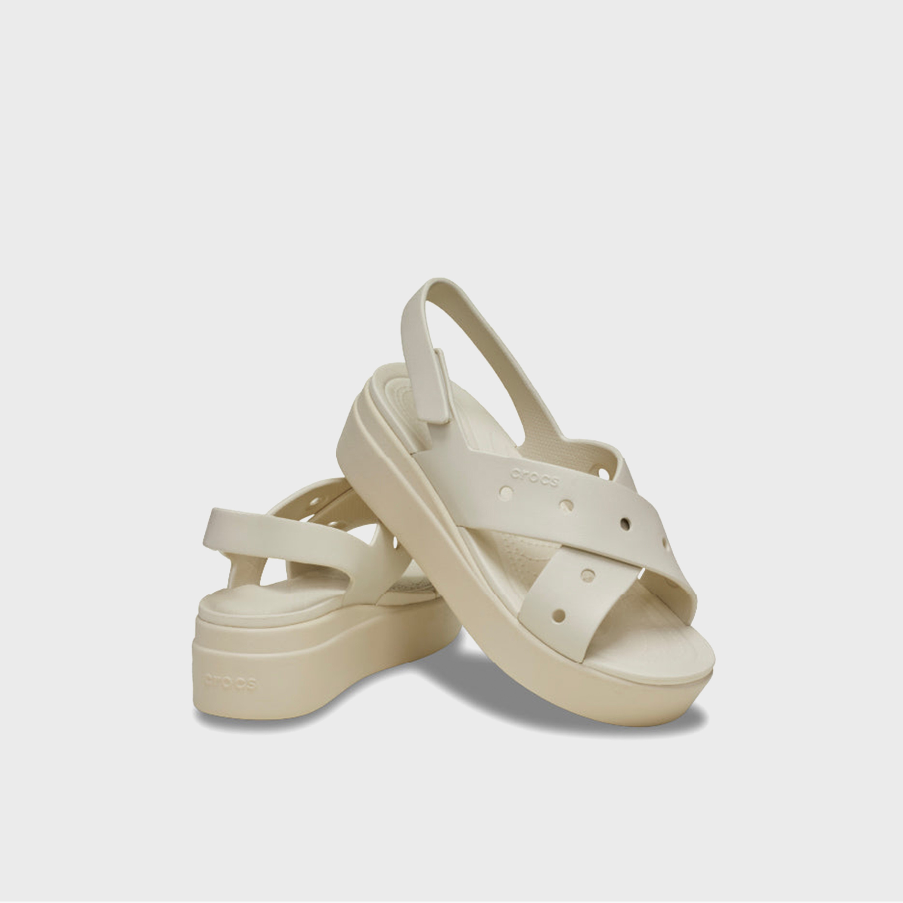كروكس - صندل نسائي بكعب إسفيني وشريط لاصق | 212254-2MC-women-shoes-sandals-heeled-image-1