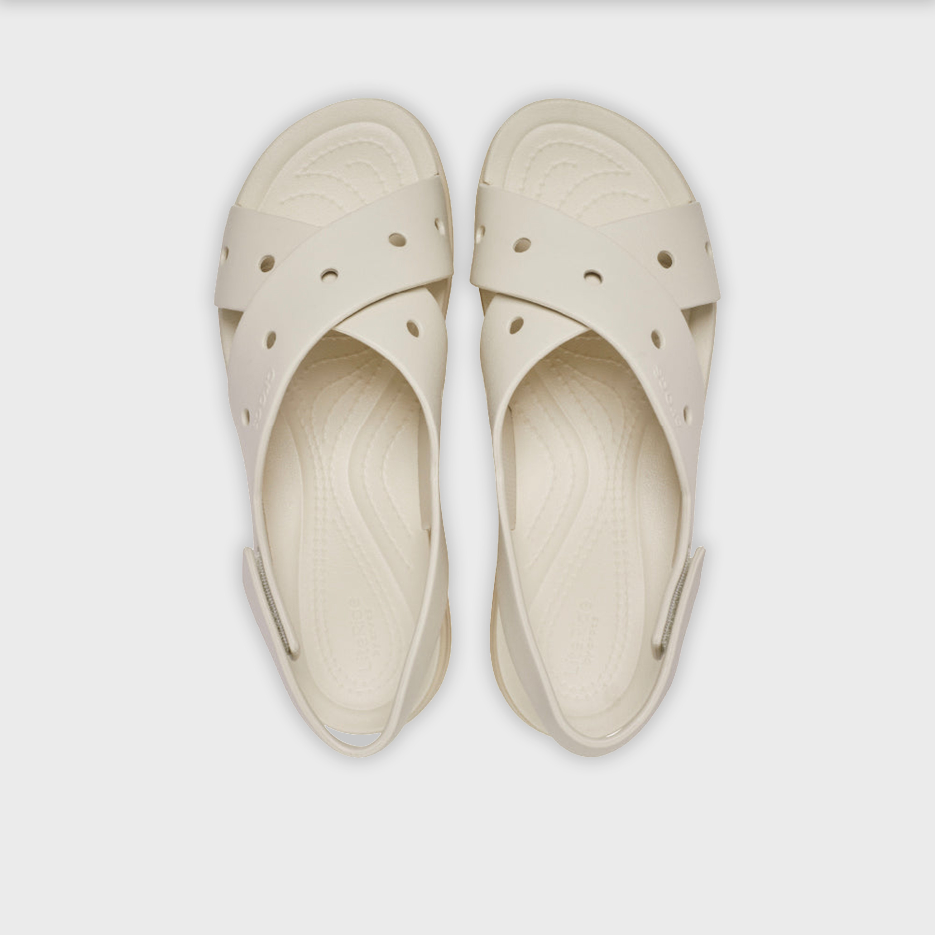 Crocs Women's Slip-On Brooklyn 4U Wedge Strap Sandals | 212254-2MC-women-shoes-sandals-heeled-image-2