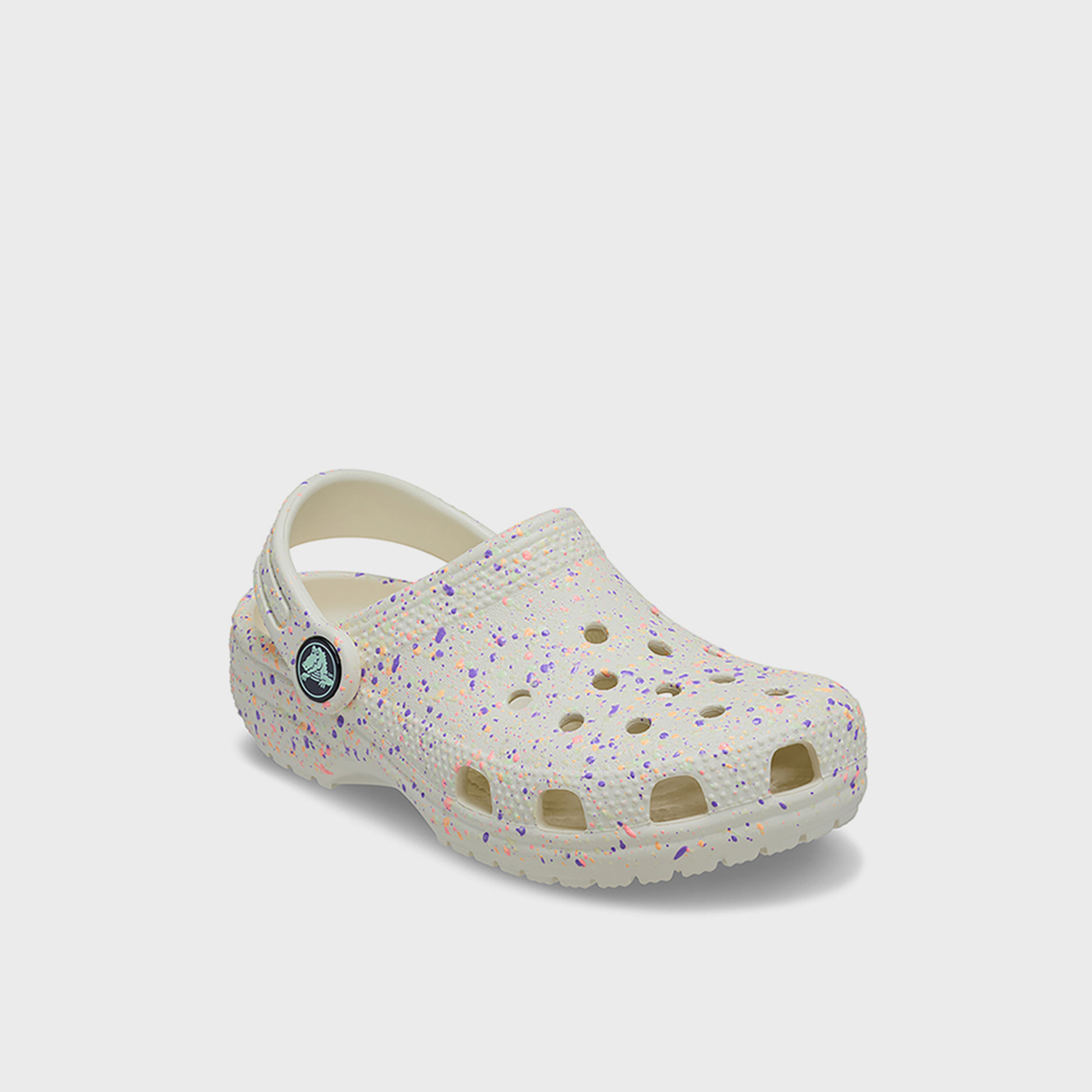 كروكس - حذاء أطفال كلاسيكي مزين ببقع طلاء متوهجة حزام خلفي | 212495-2MT-boys-shoes-flipflopsandslides-image-3