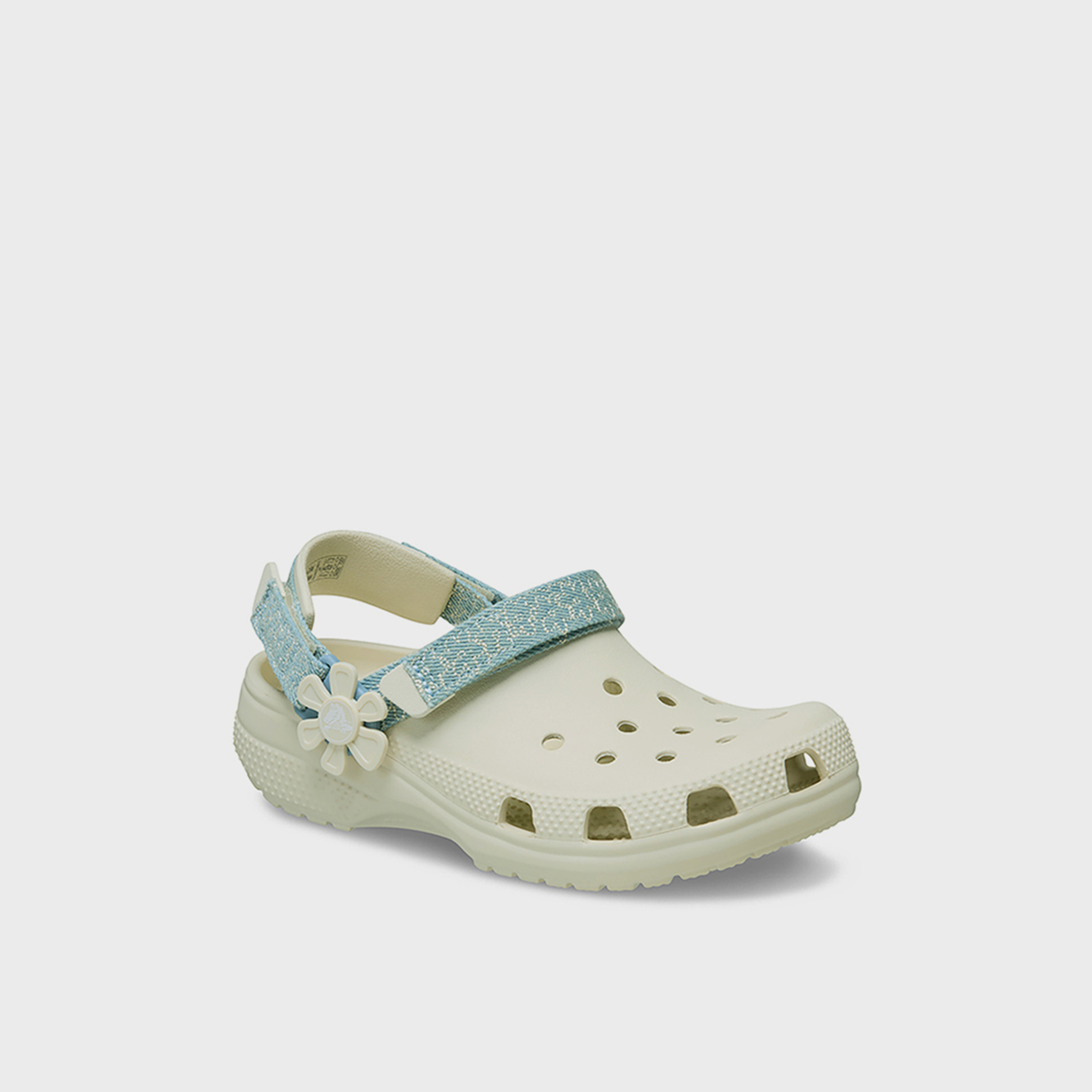 كروكس - حذاء قبقاب كلاسيكي للبنات بخطاف وحلقة | 212511-2MD-girls-shoes-flipflopsandslides-image-3