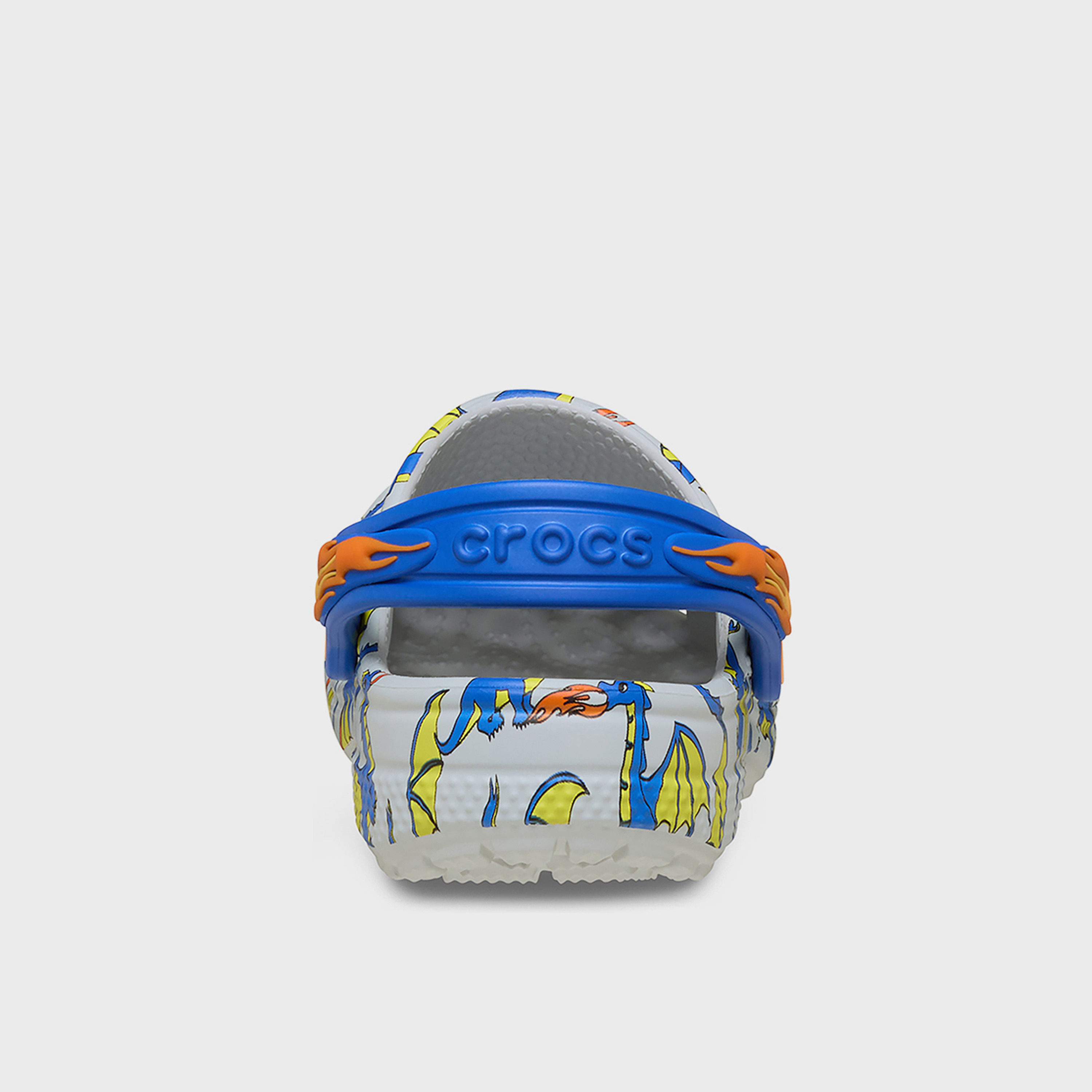 Crocs Kids Back Strap Classic Clogs | 212514-1FT-boys-shoes-flipflopsandslides-image-4