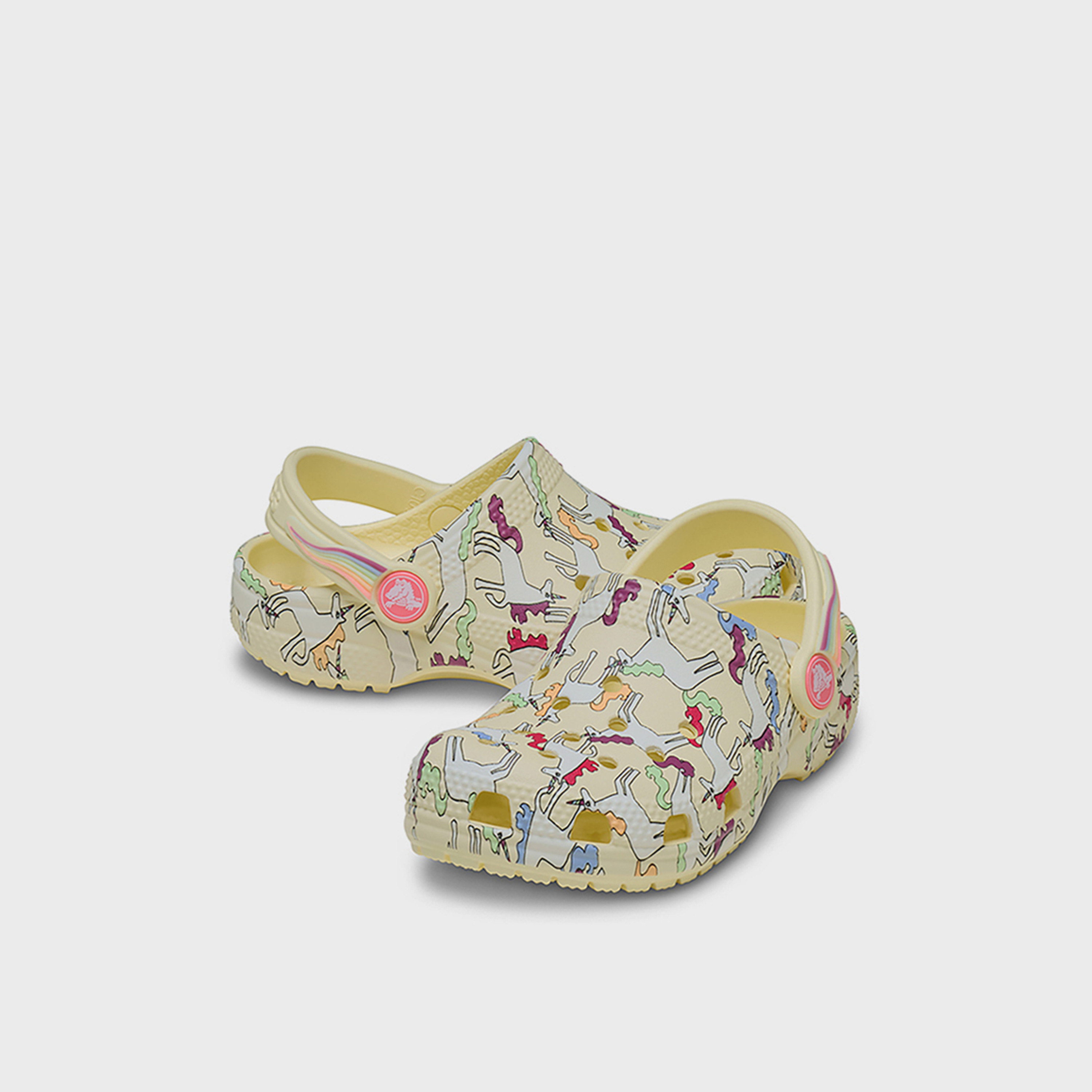 Crocs Girls Back Strap Classic Clogs | 212515-7CJ-girls-shoes-flipflopsandslides-image-1
