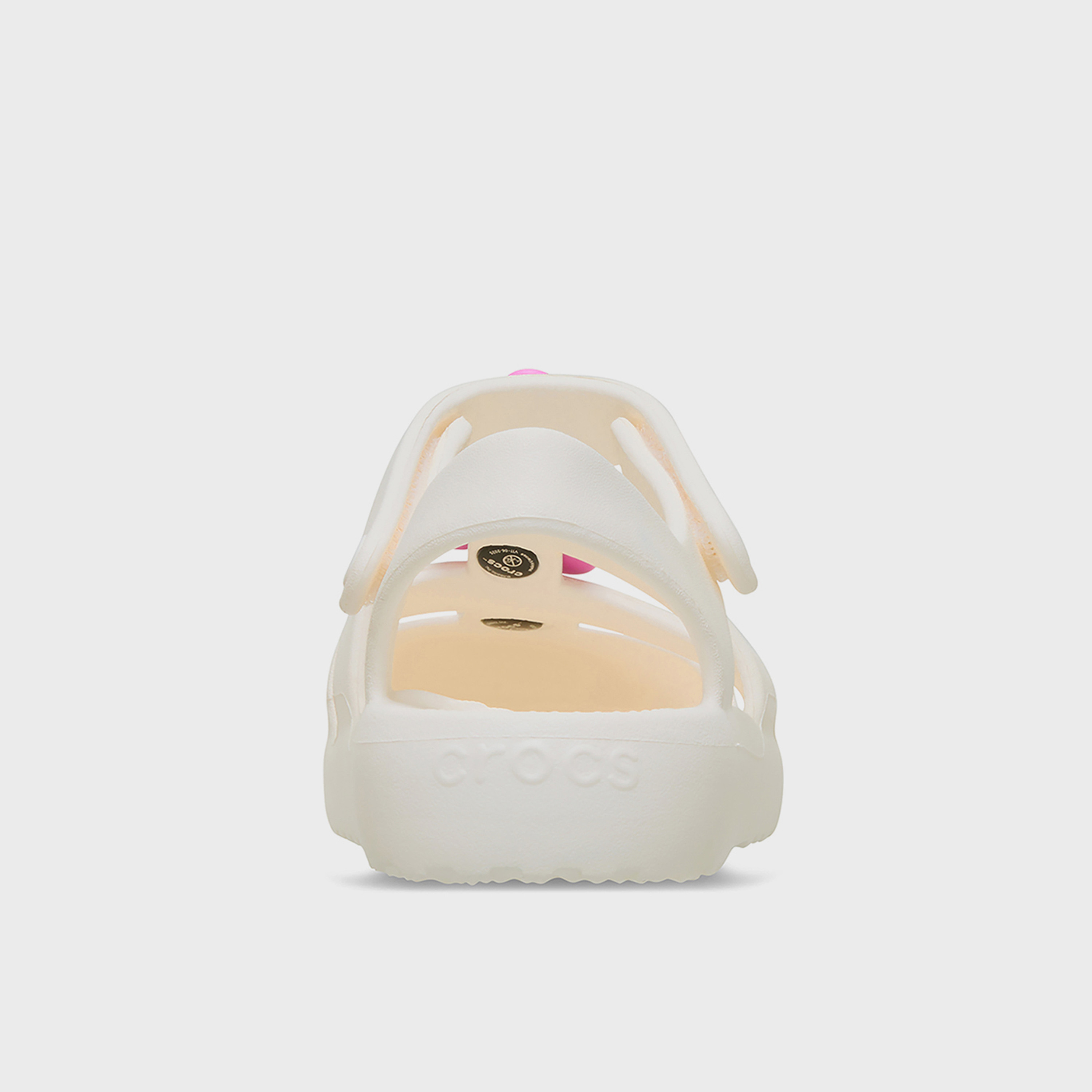 Crocs Girls Hook & Loop Classic Fisherman Sandal | 212525-0WV-girls-shoes-sandals-image-4