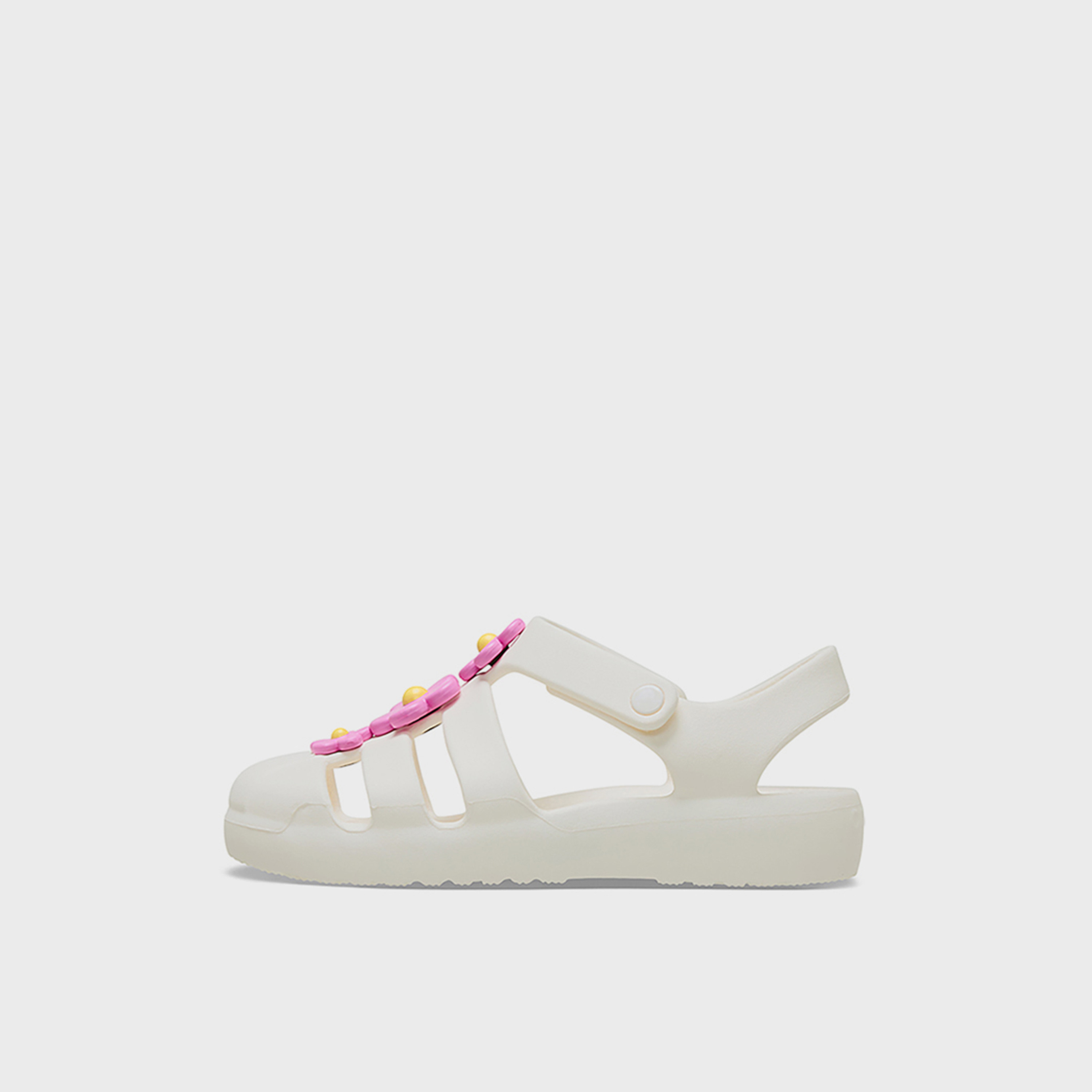 Crocs Girls Hook & Loop Classic Fisherman Sandal | 212525-0WV-girls-shoes-sandals-image-6