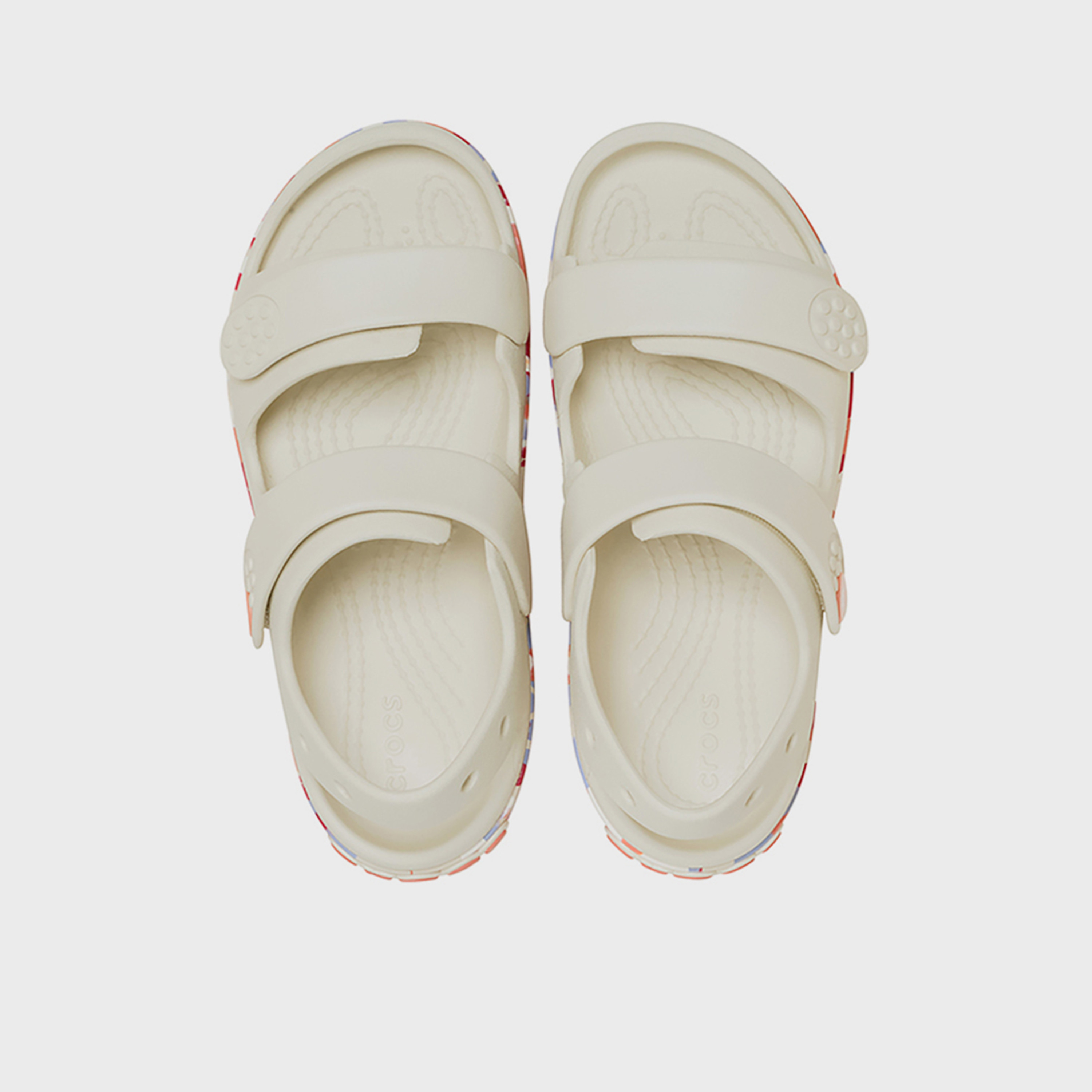 Crocs Kids Hook & Loop Crocband Cruiser Strap Sandals | 212527-2MK-girls-shoes-sandals-image-2