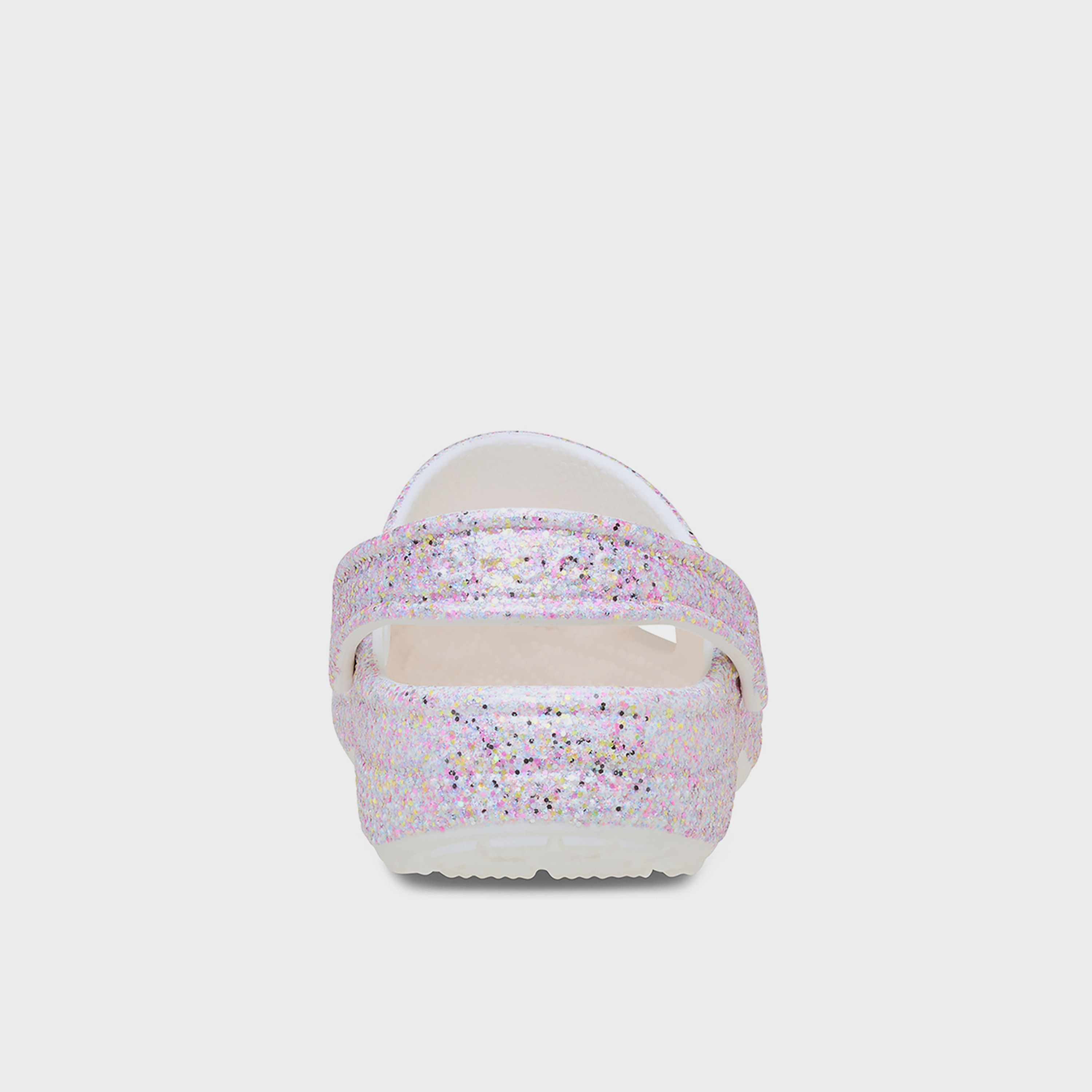 Crocs Girl's Back Strap Classic Fantasy Glitter Clogs | 212561-100-girls-shoes-flipflopsandslides-image-4