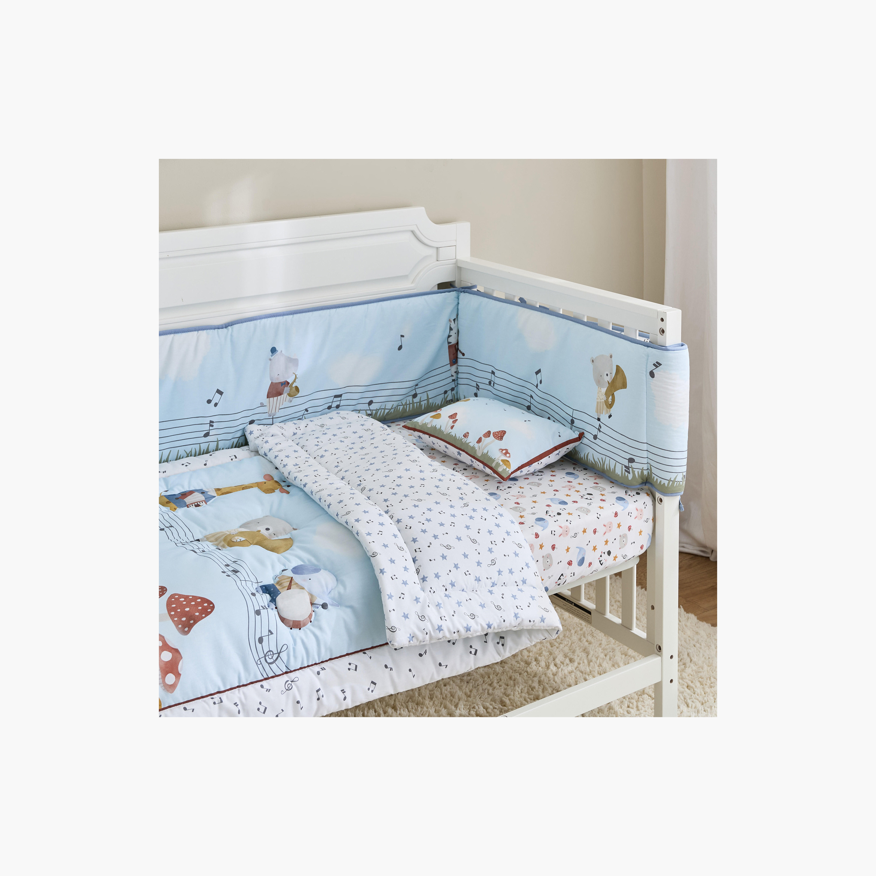 Crib + Wardrobe + Mattress + Bedding + Crib Mobile Bundle-baby-nursery-furniture-cribsandbeds-babycribs-image-9