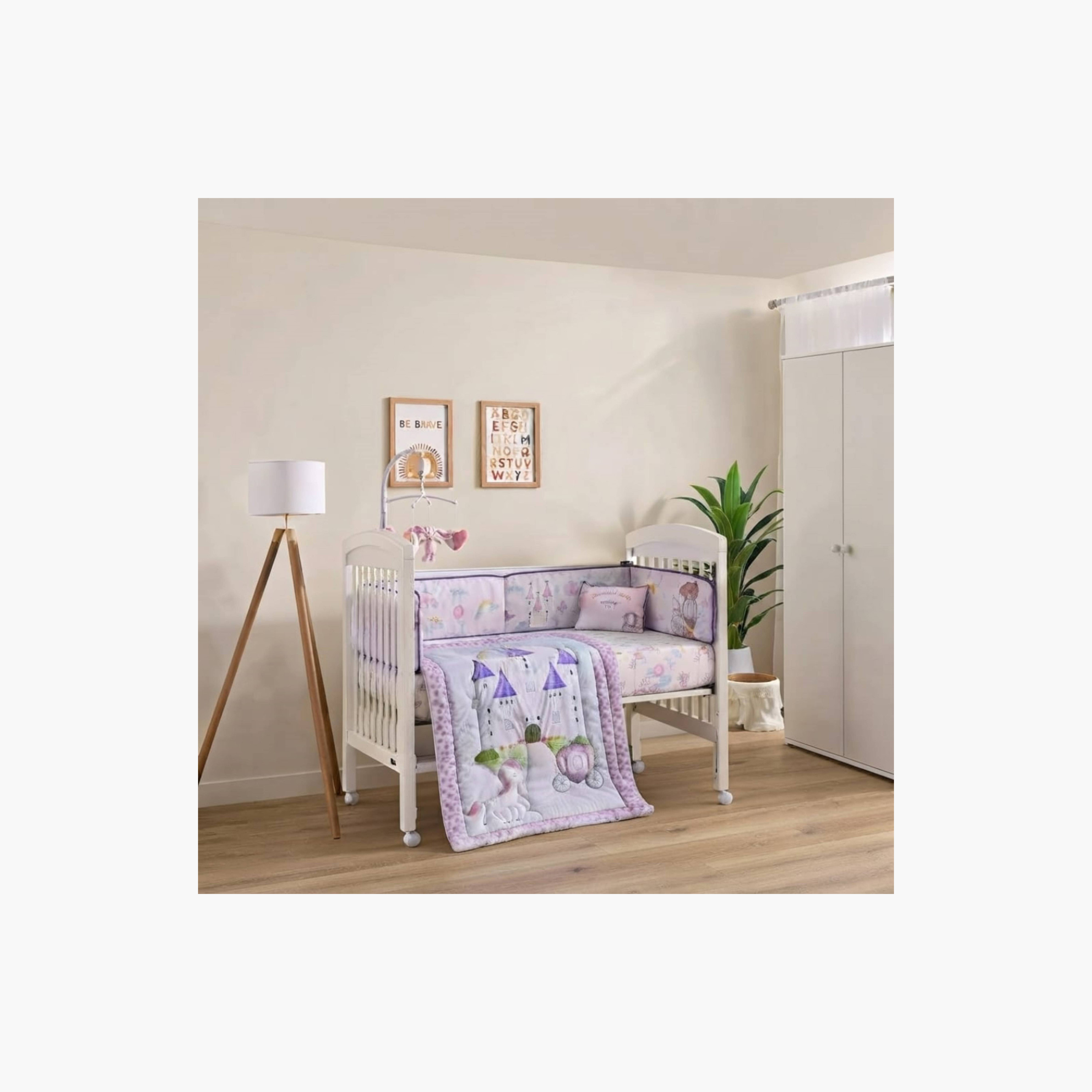 Crib + Wardrobe + Mattress + Bedding + Crib Mobile Bundle-baby-nursery-furniture-cribsandbeds-babycribs-image-1
