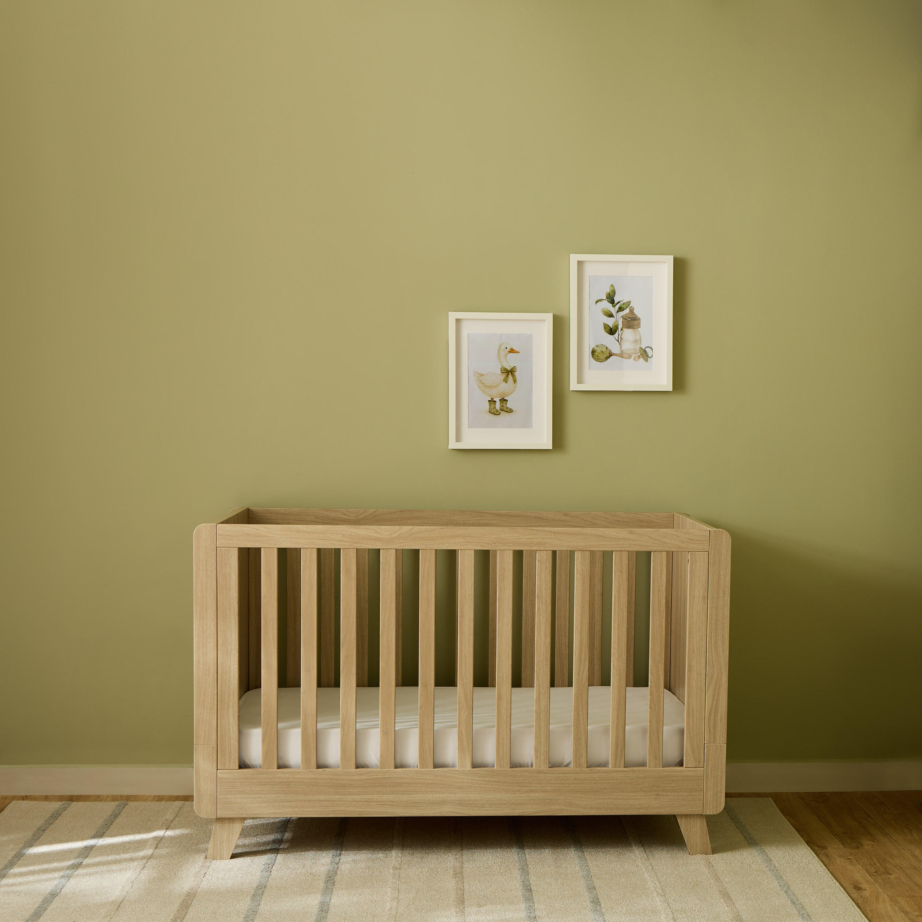سرير أوسكار مع مرتبة وخزانة ملابس-baby-nursery-furniture-cribsandbeds-babycribs-image-3
