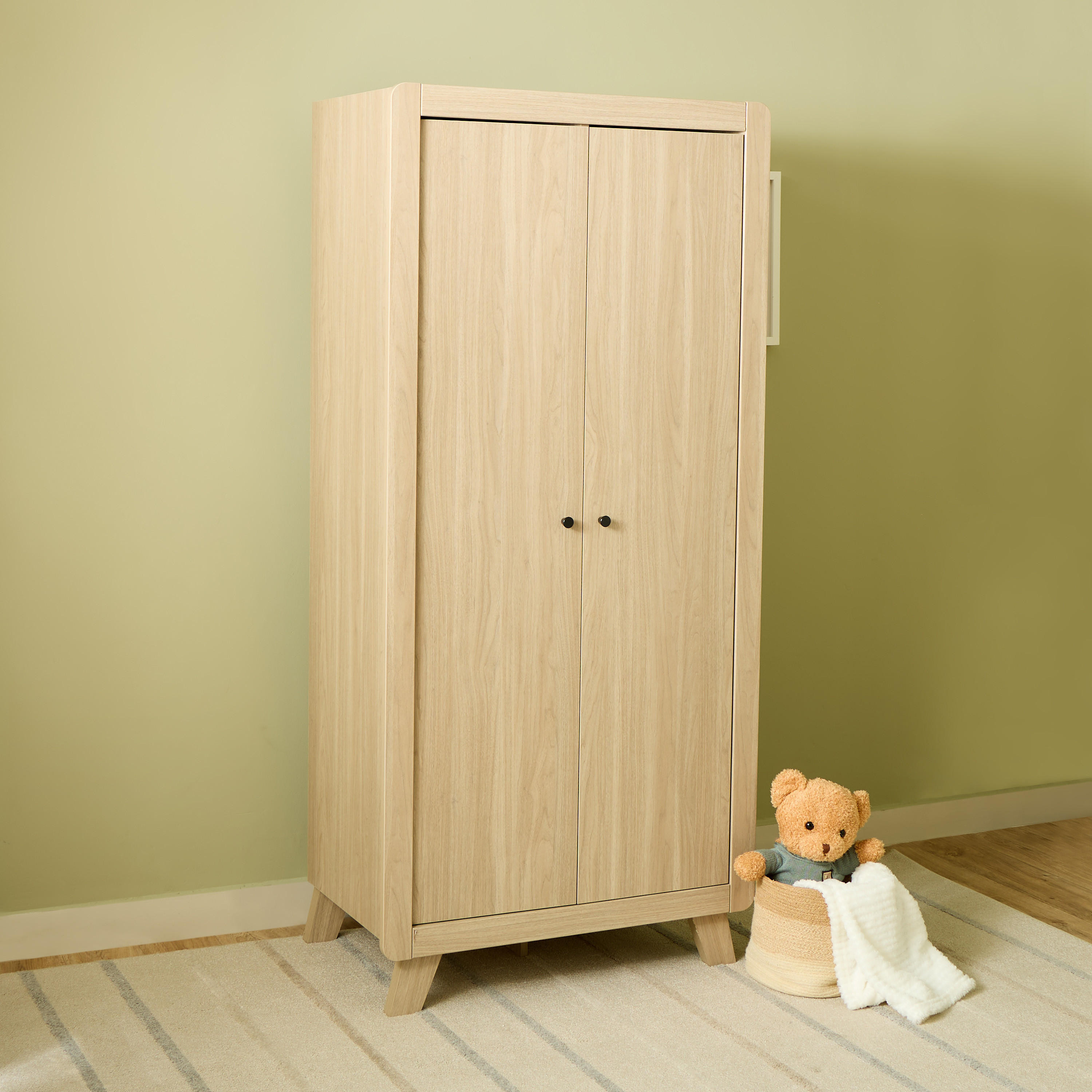 سرير أوسكار مع مرتبة وخزانة ملابس-baby-nursery-furniture-cribsandbeds-babycribs-image-6