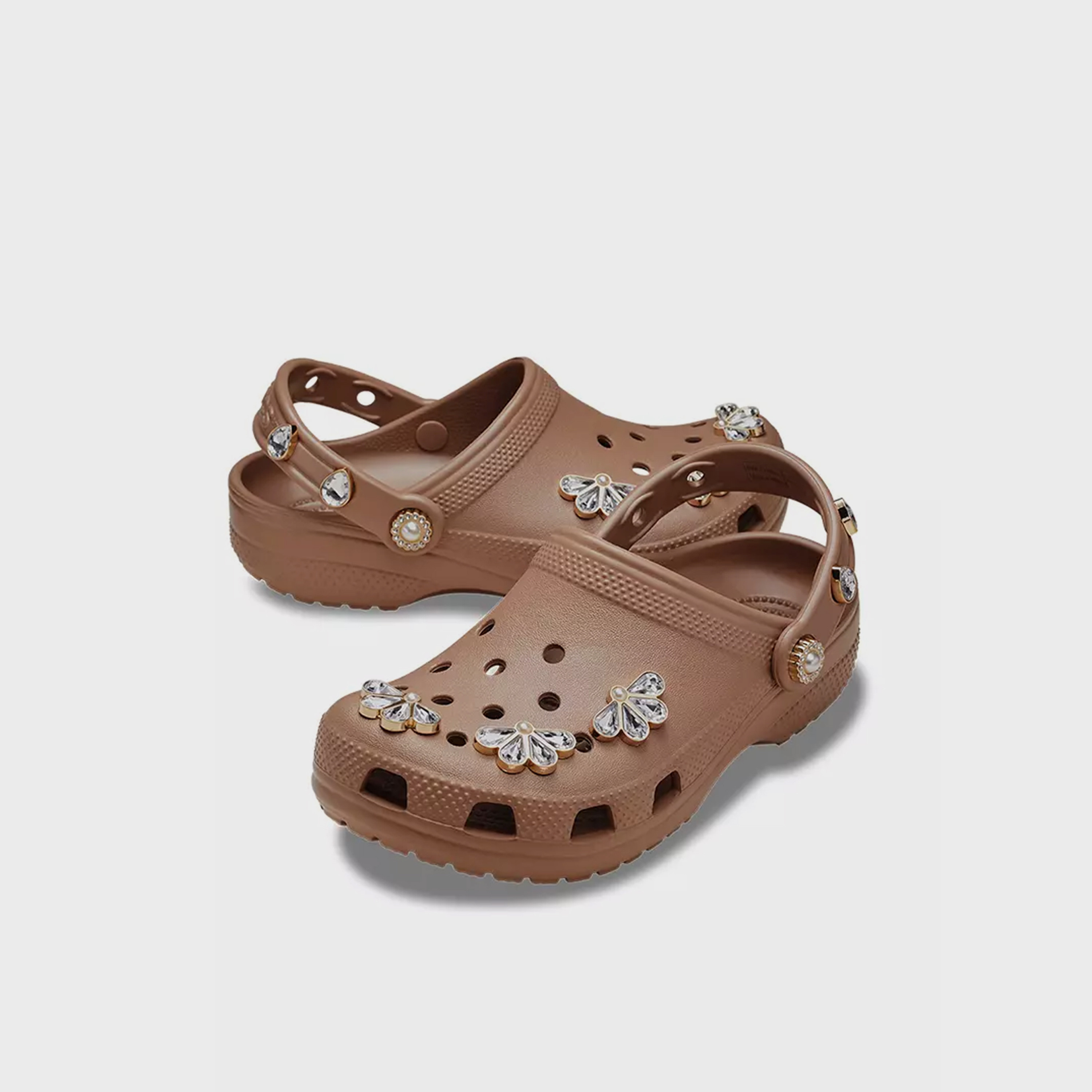 Crocs Girls Back Strap Classic Clogs | 212617-2Q9-girls-shoes-flipflopsandslides-image-1