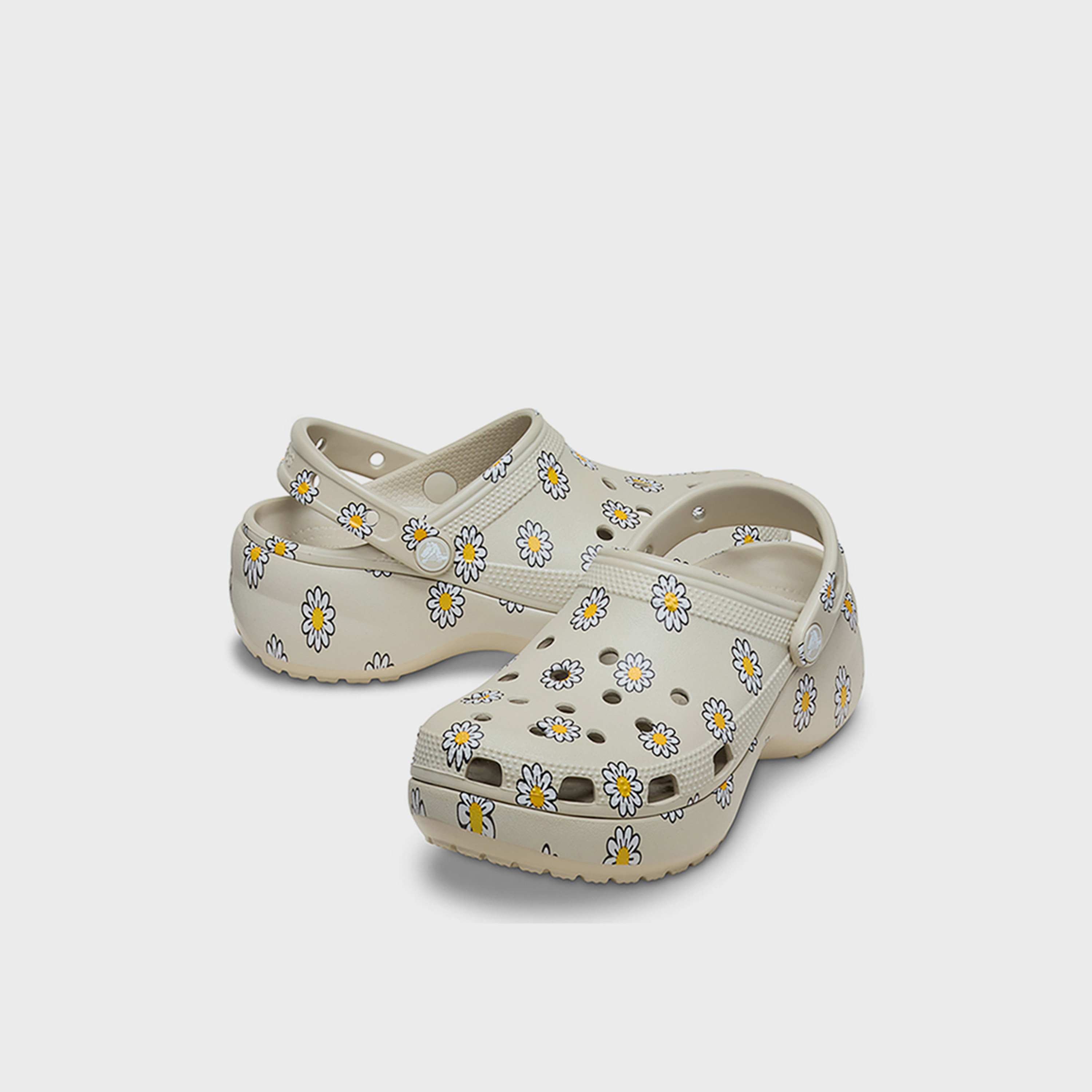 Crocs Women's Slip-On Classic Platform Clogs | 212668-1WY-women-shoes-flipflopsandslides-image-1