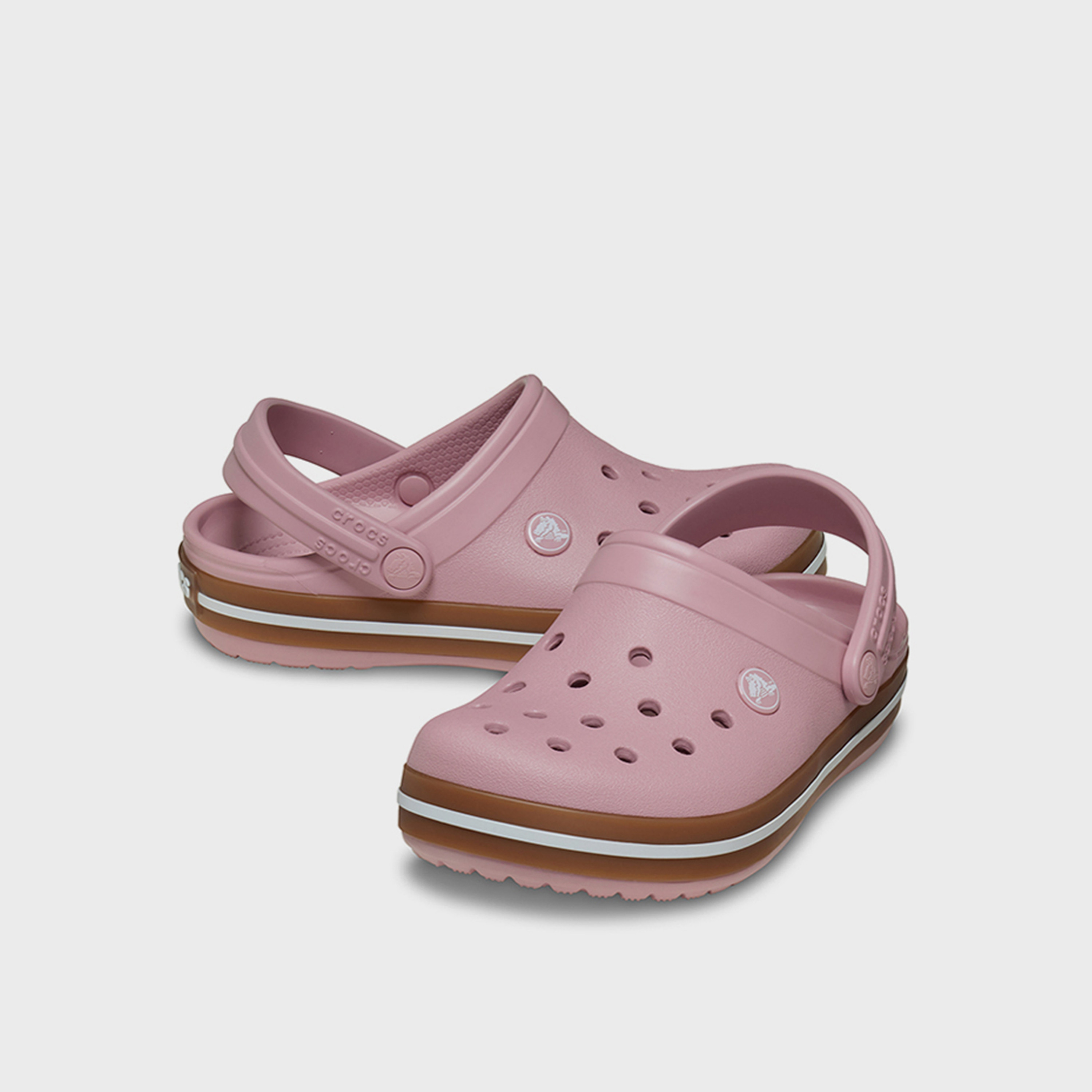 كروكس - حذاء مطاطي بحزام خلفي للبنات | 212775-5DM-girls-shoes-flipflopsandslides-image-1