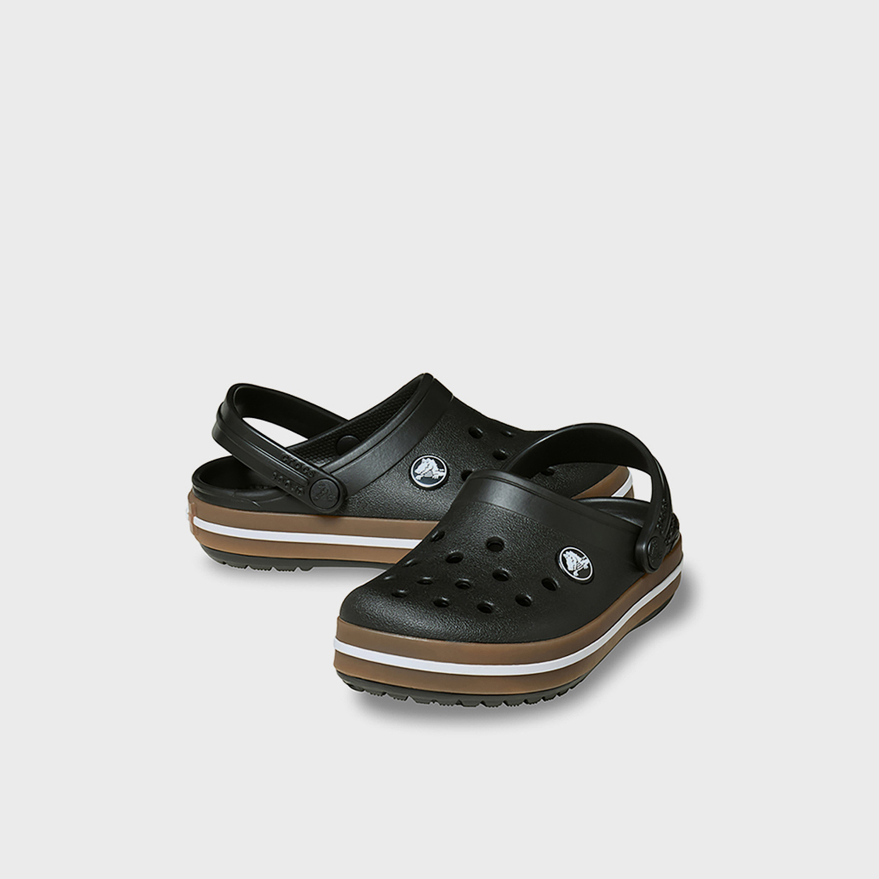 Crocs Kids Back Strap Crocband Gum Clogs | 212776-001-boys-shoes-flipflopsandslides-image-1