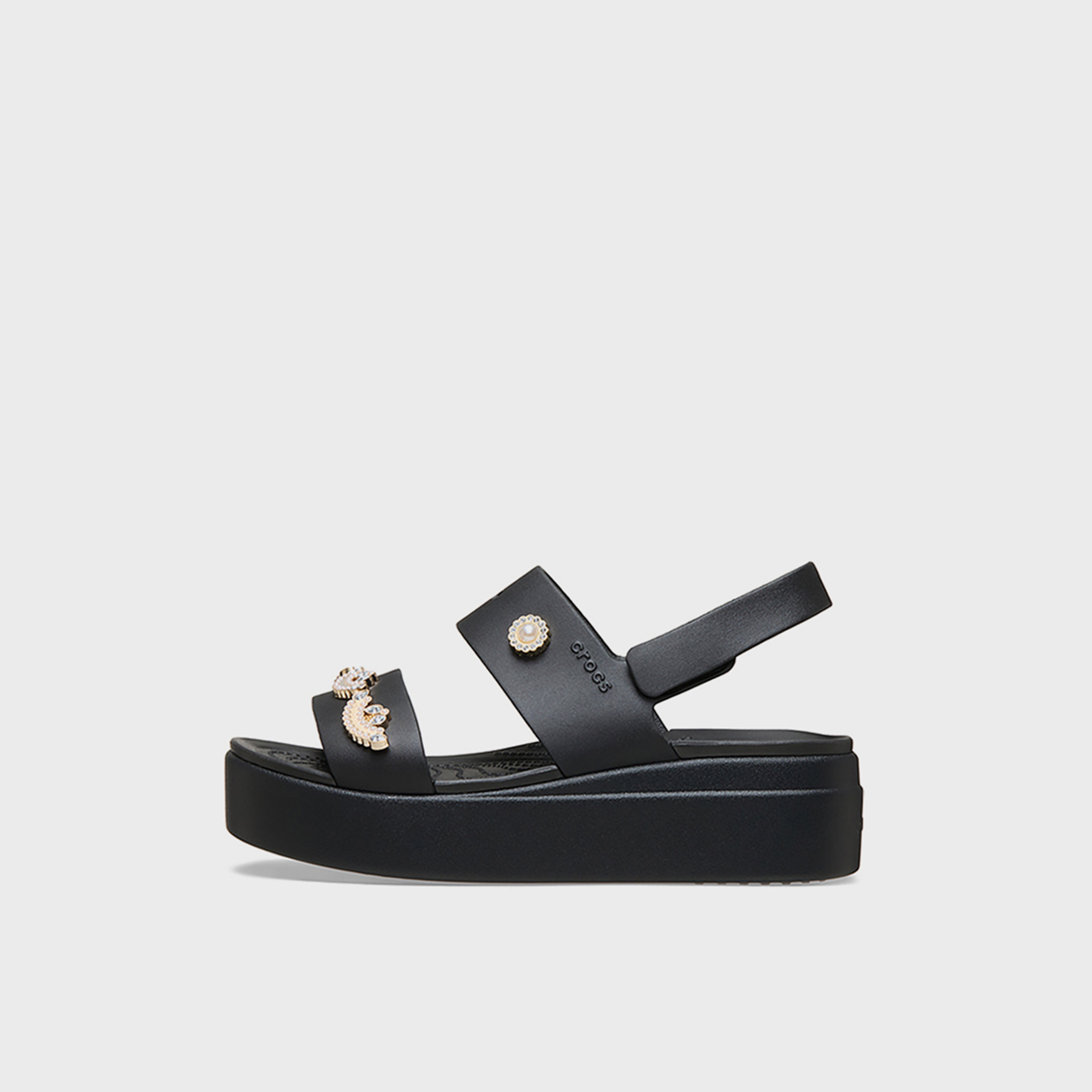 Crocs Women's Hook & Loop Brooklyn 4U Platform Strap Sandals | 212781-072-women-shoes-sandals-flats-image-6