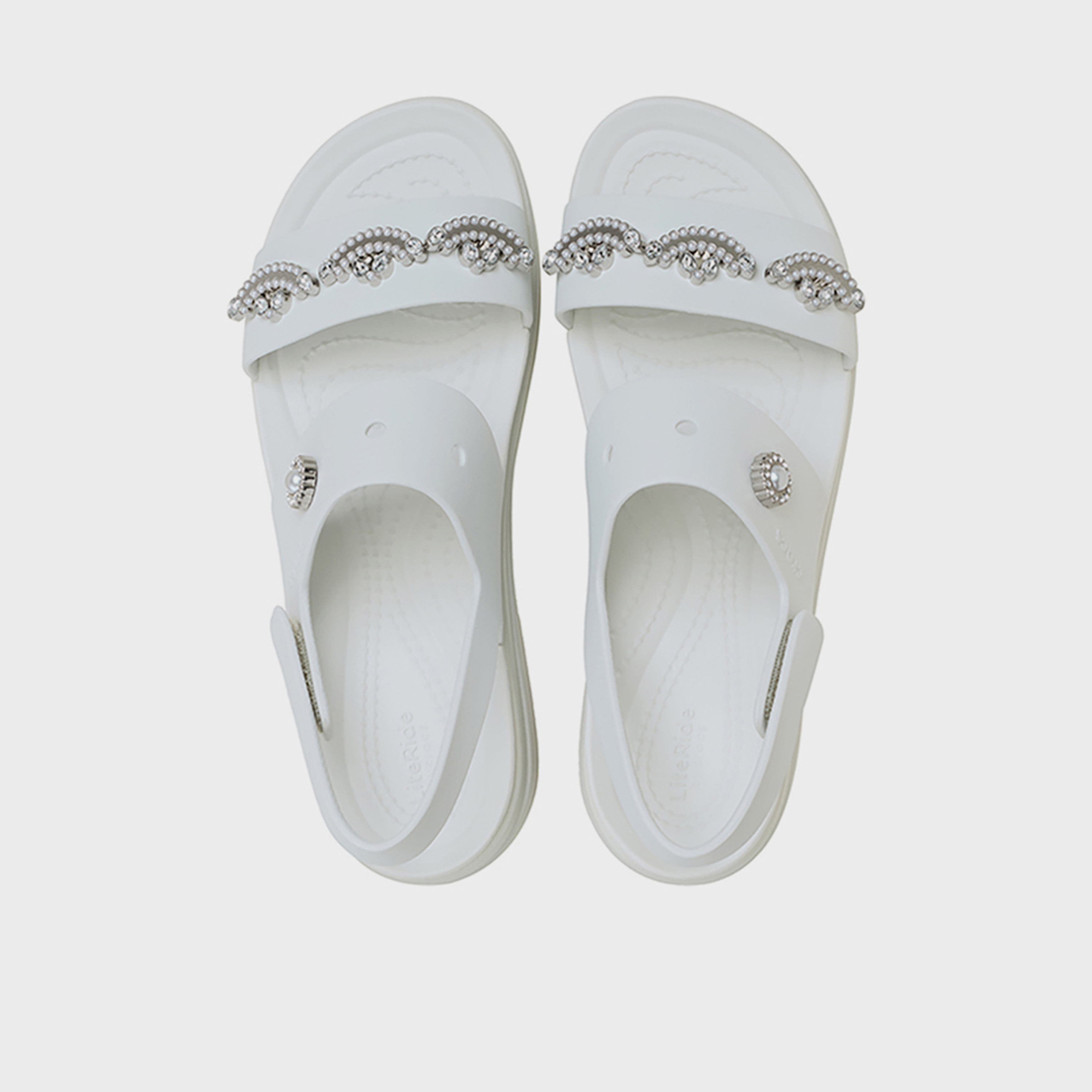 Crocs Women's Hook & Loop Brooklyn 4U Platform Strap Sandals | 212781-1OQ-women-shoes-sandals-flats-image-2