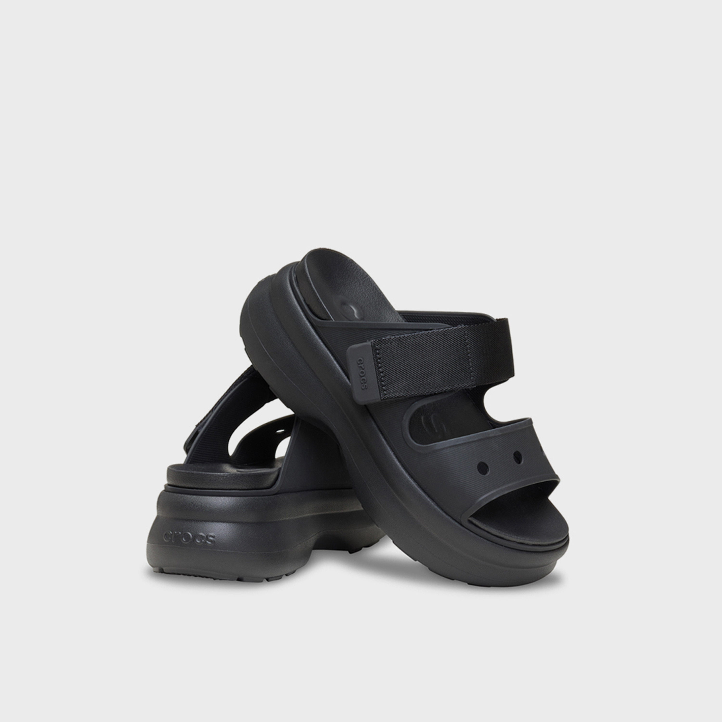 Crocs Women's Slip-On Soho Platform Slide Sandals | 212861-001-women-shoes-sandals-flats-image-1