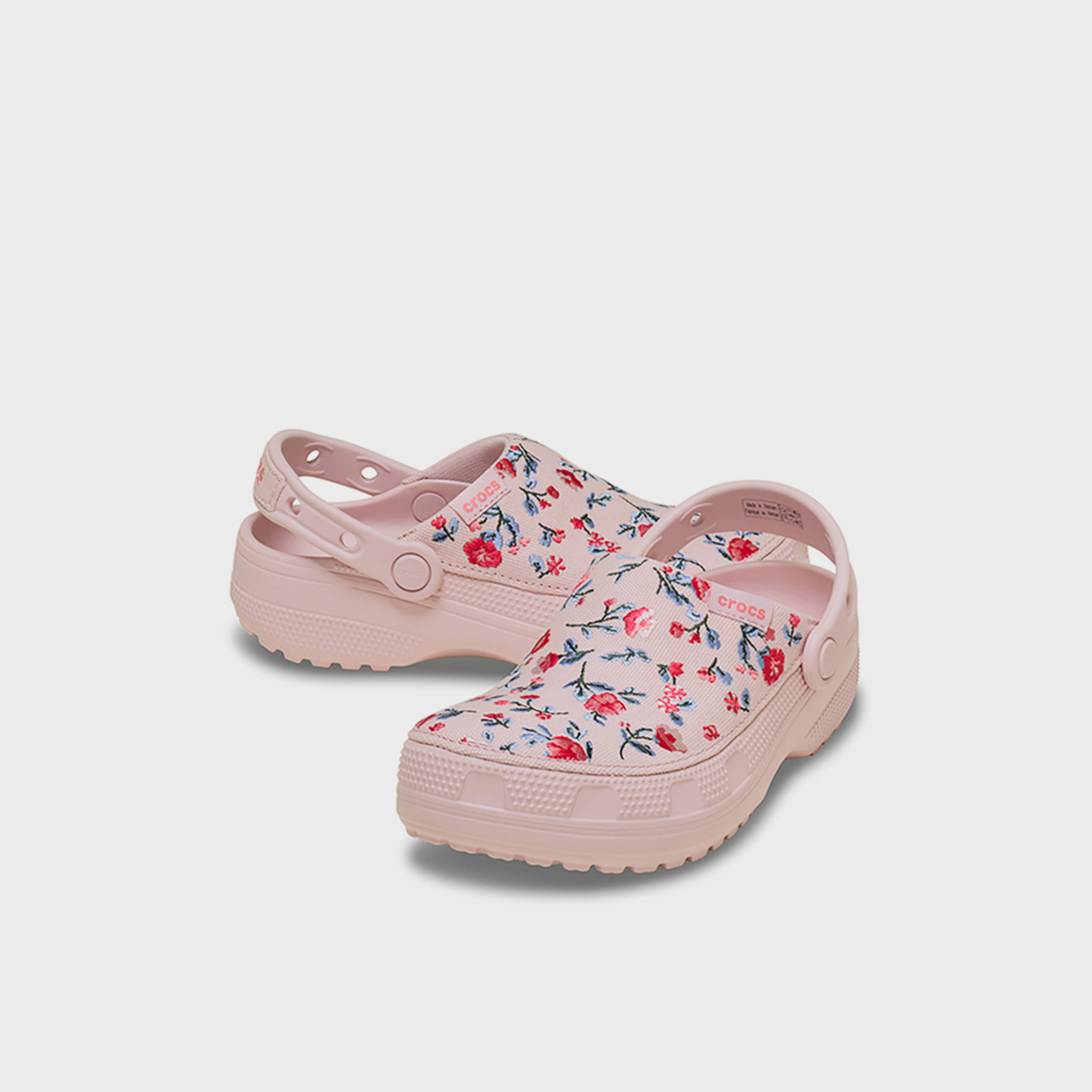 كروكس - حذاء قبقاب للنساء كلاسيكي مسطح سهل الارتداء | 212878-685-women-shoes-flipflopsandslides-image-1