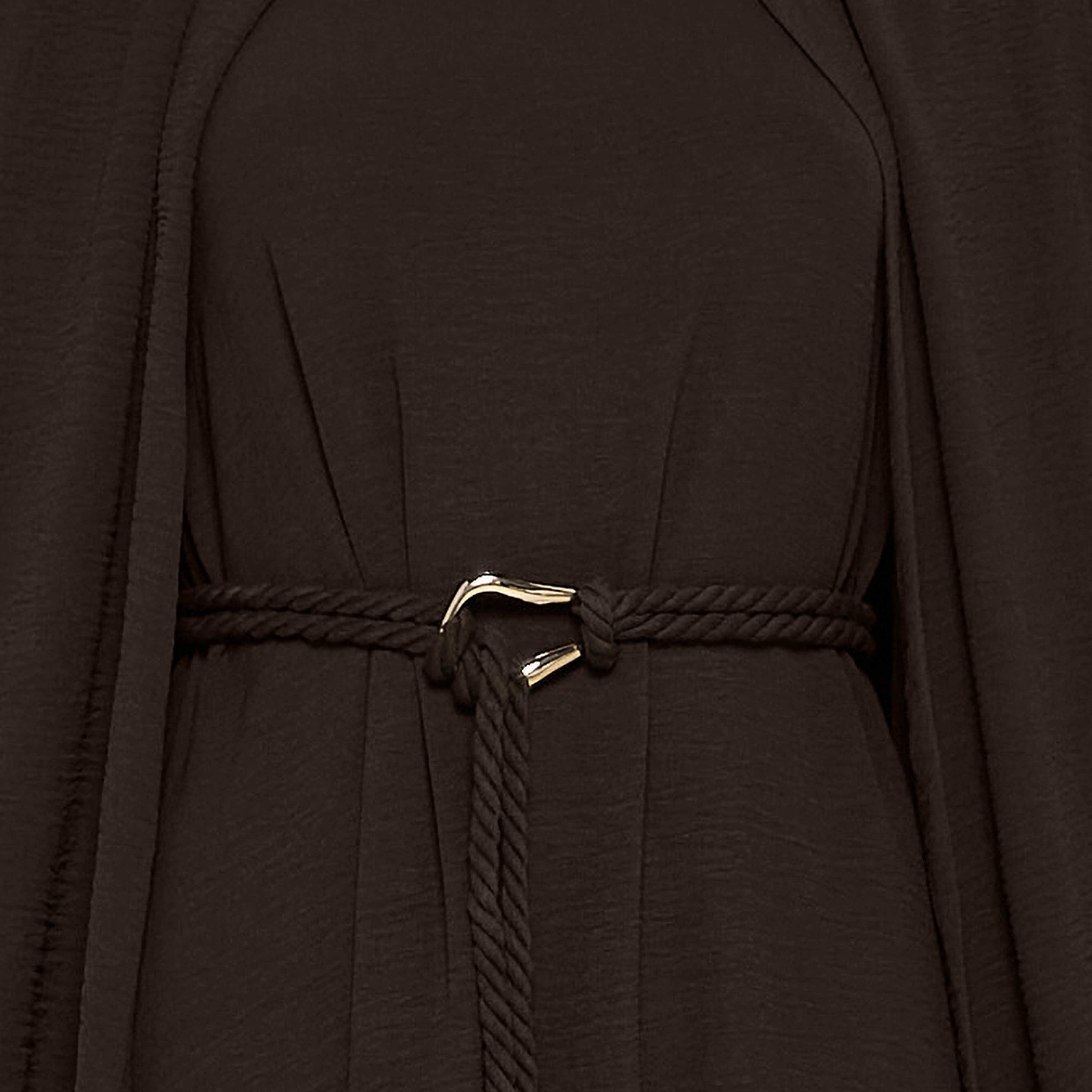 Iconic A-line Maxi Dress with Cape Sleeves-women-clothing-dresses-image-2