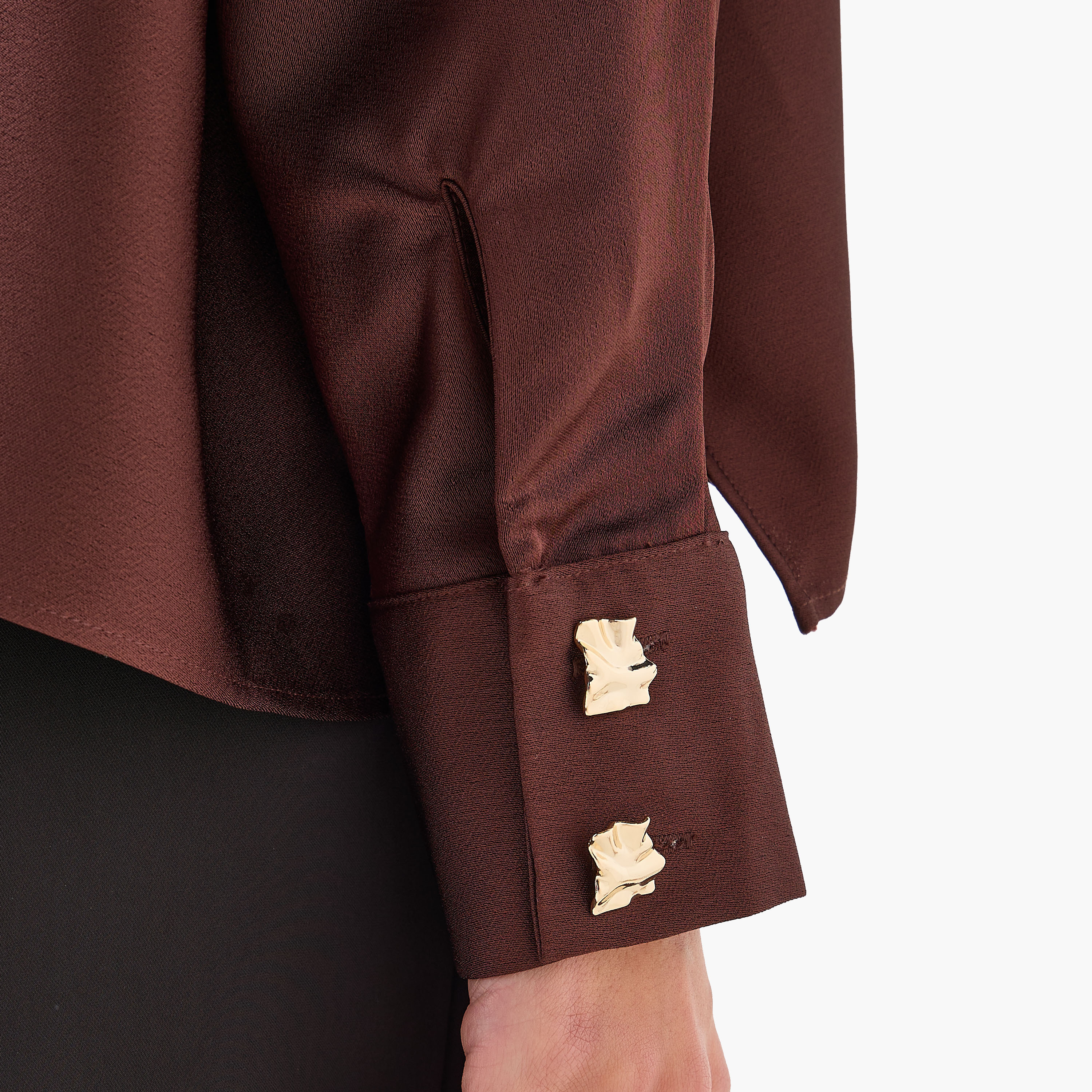 Iconic Scarf Draped Top with Long Sleeves-women-clothing-shirtsandblouses-blouses-image-8