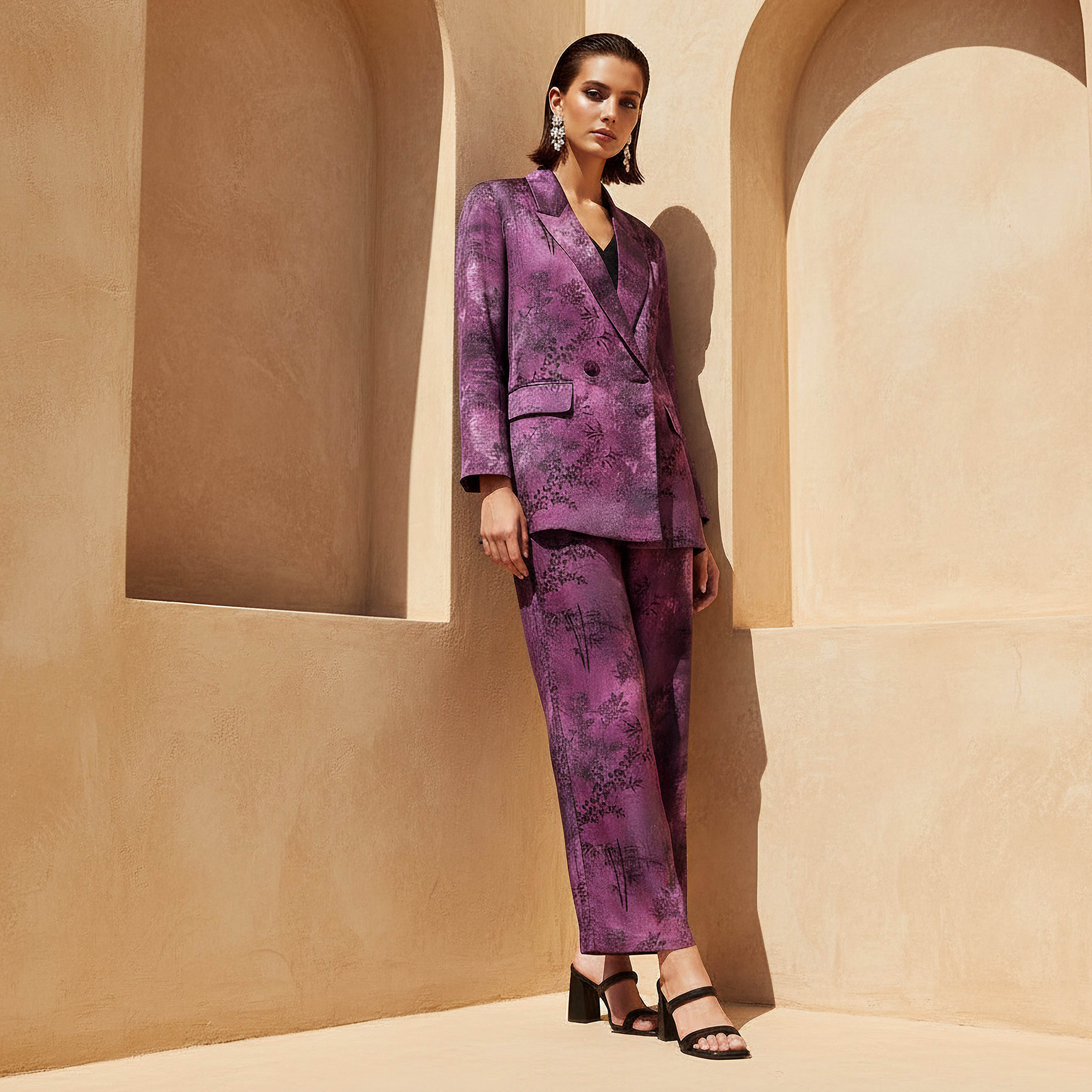 بليزر بطبعات زهرية من آيكونيك-women-clothing-coatsandjackets-blazers-image-6