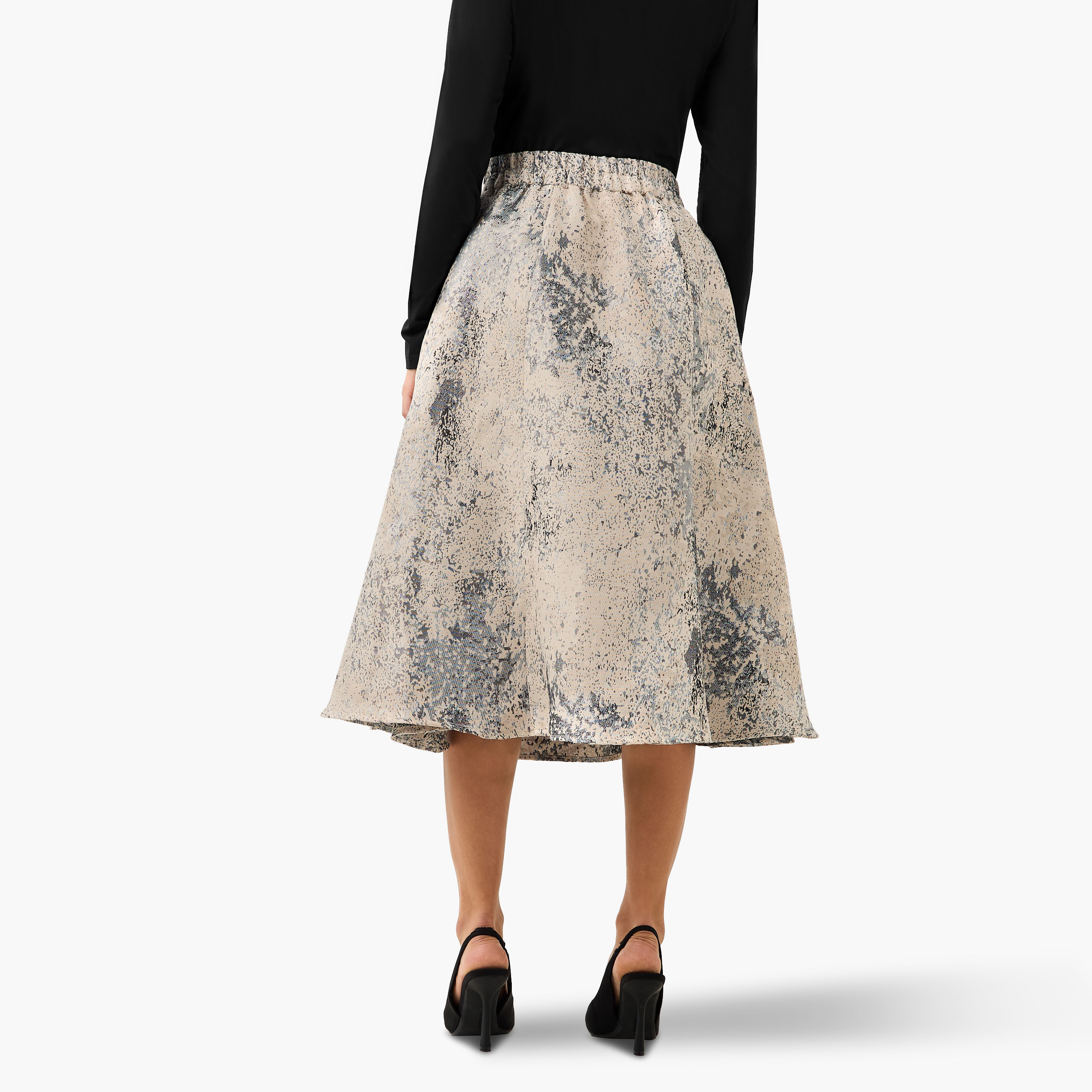 Iconic Midi A-line Skirt with Zip Closure-women-clothing-bottoms-skirts-image-4