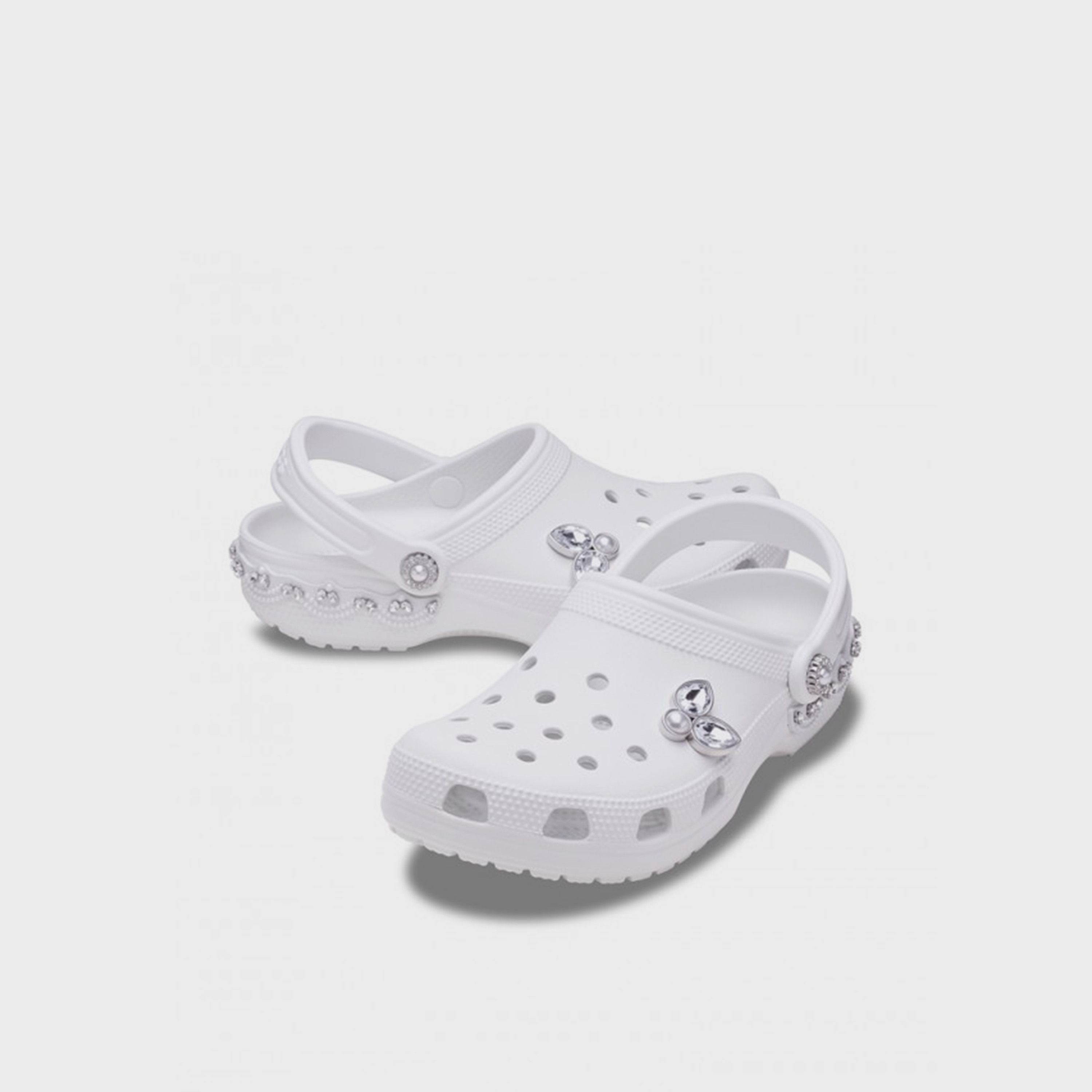 Crocs Women's Slip-On Classic Flat Clogs | 212919-1NK-women-shoes-flipflopsandslides-image-1