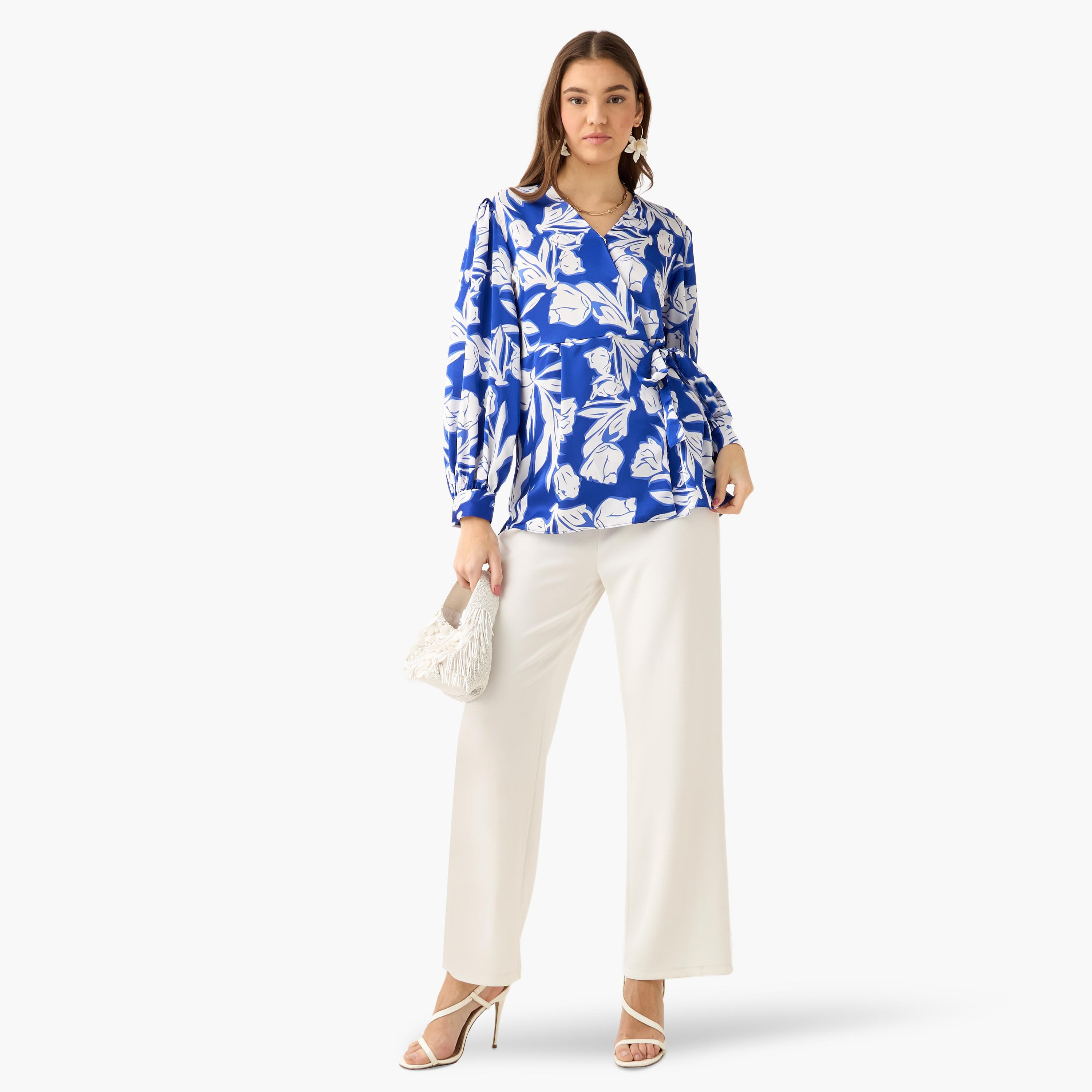 Iconic Wrap Top with Floral Print-women-clothing-shirtsandblouses-blouses-image-3