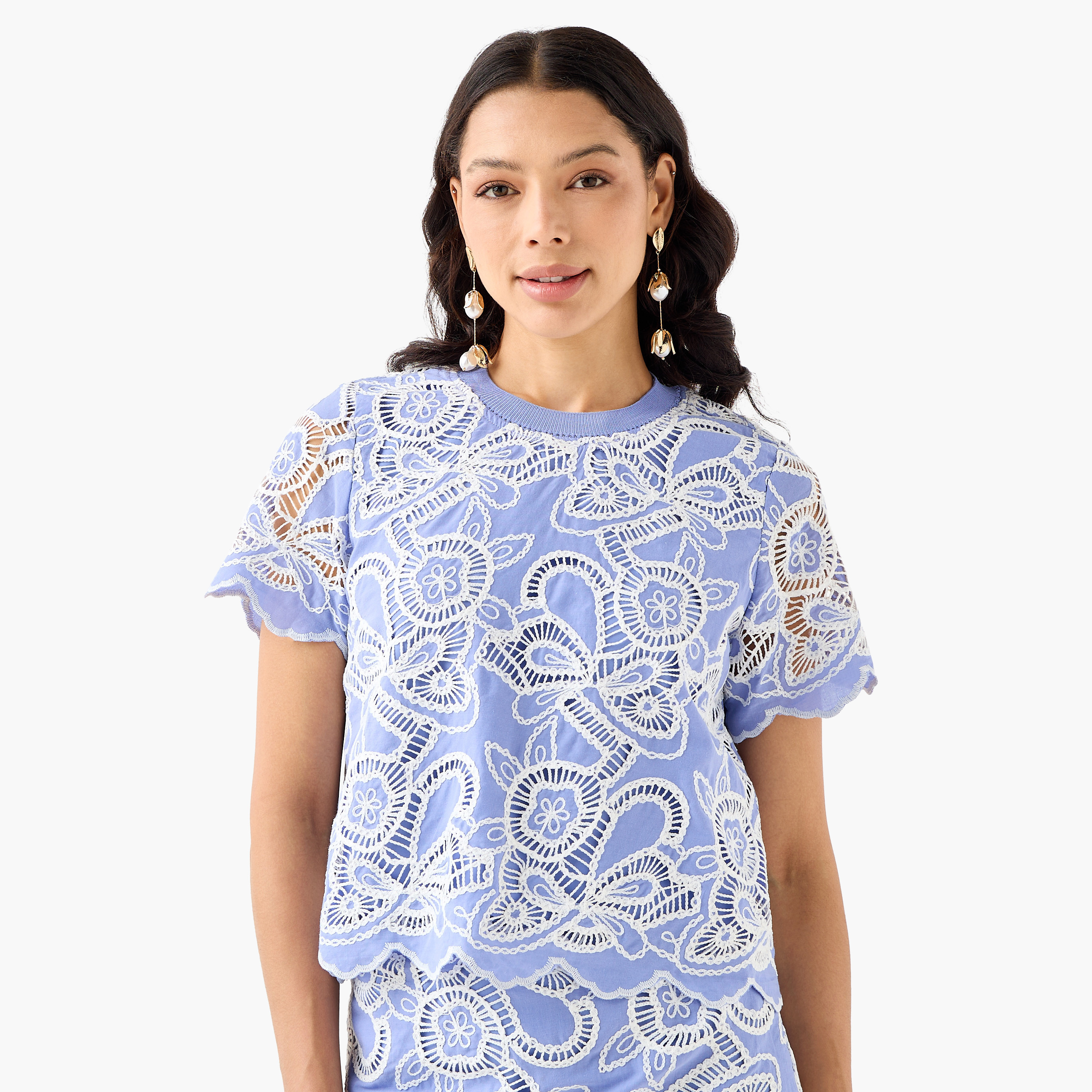 Iconic Cotton Crop Top with Cutwork Embroidery-women-clothing-shirtsandblouses-blouses-image-2