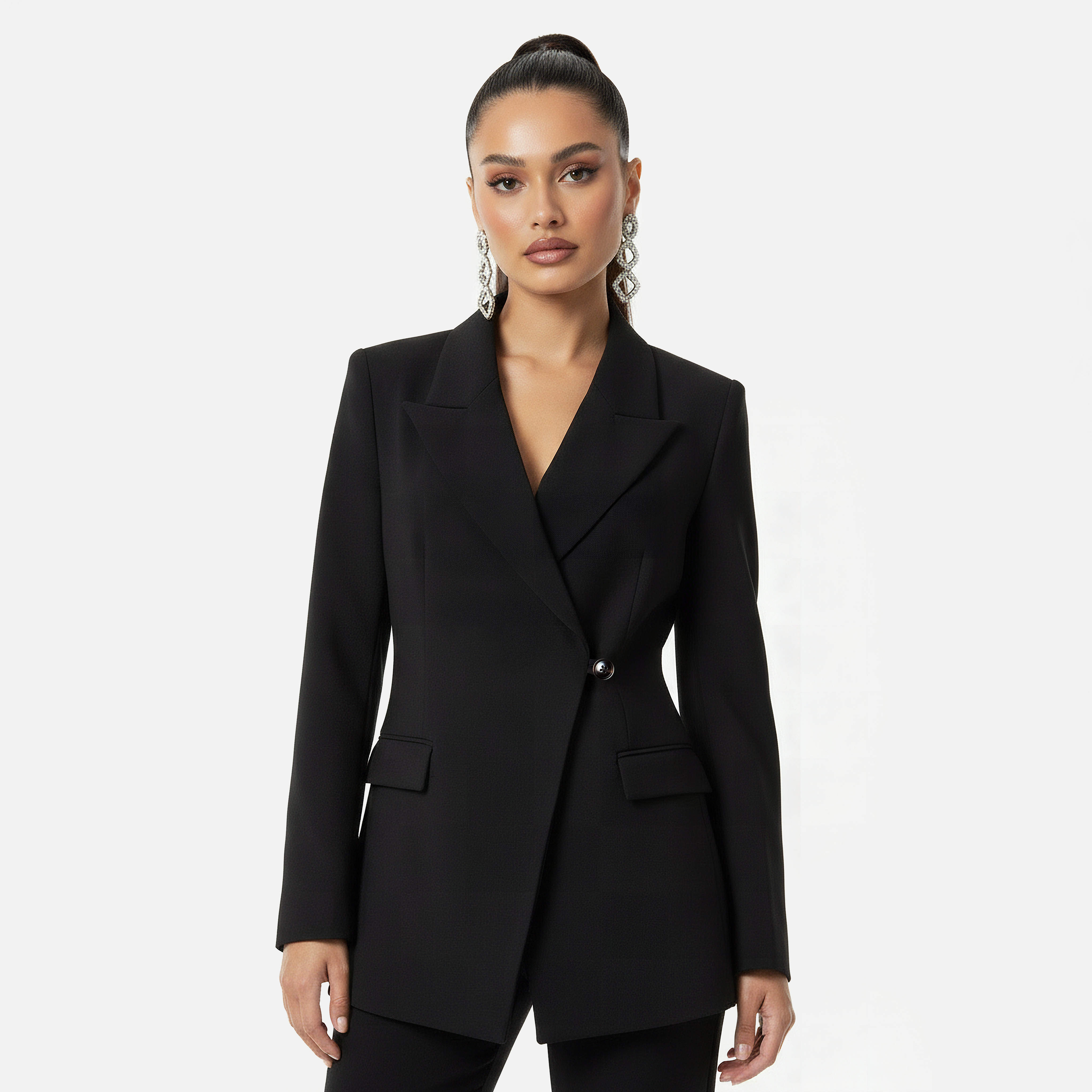 Iconic Oversized Blazer with Button Closure-women-clothing-coordsets-image-5