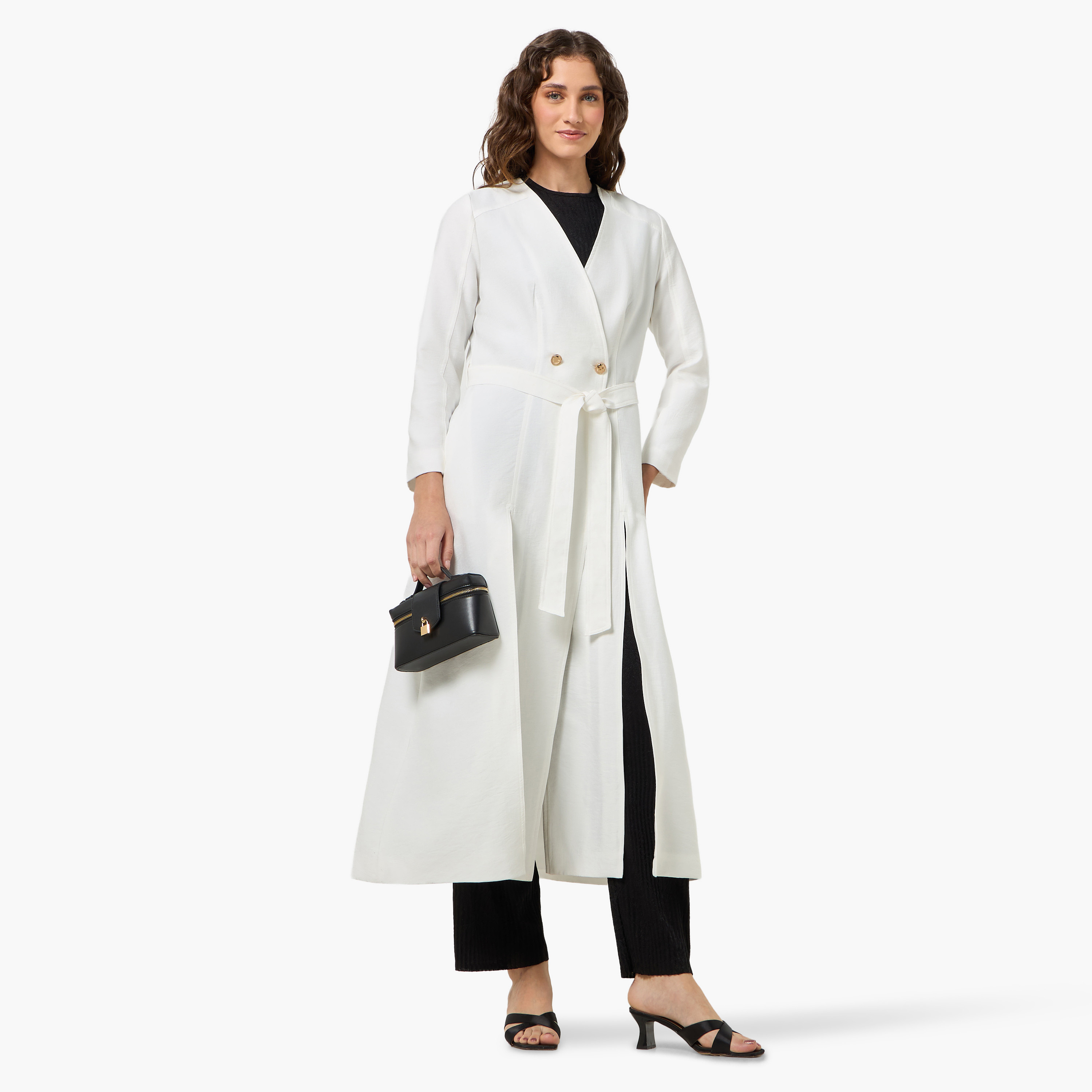 Iconic Longline Linen Blend Duster Jacket with Belt-women-winterwear-coatsandjackets-jackets-image-6