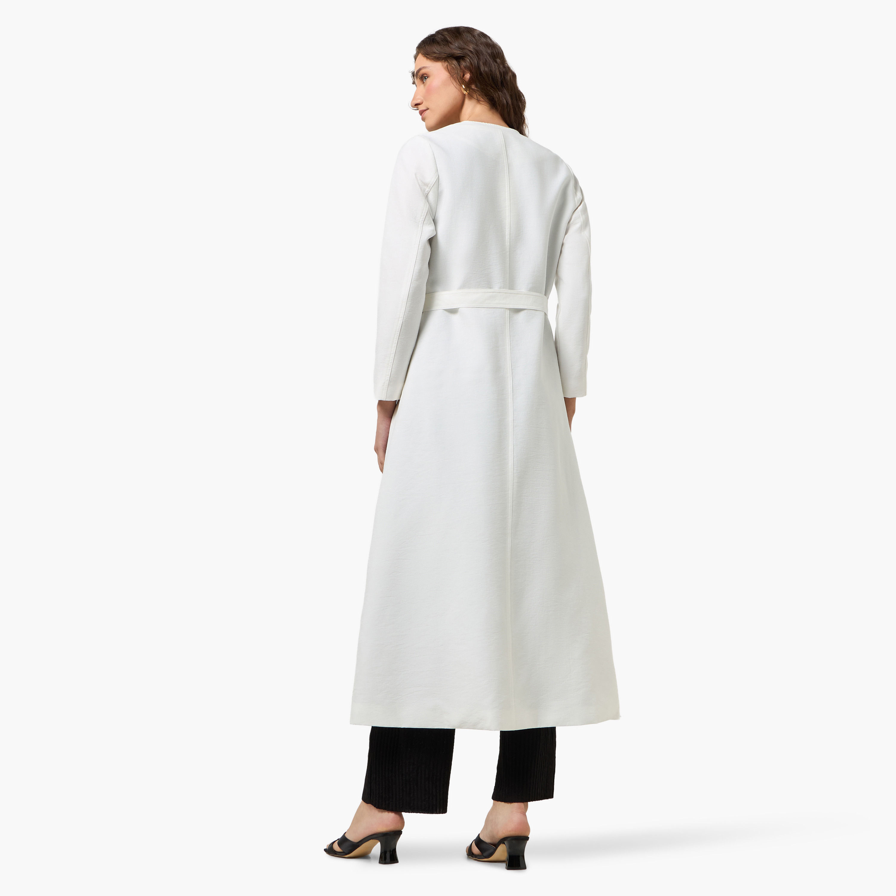Iconic Longline Linen Blend Duster Jacket with Belt-women-winterwear-coatsandjackets-jackets-image-7