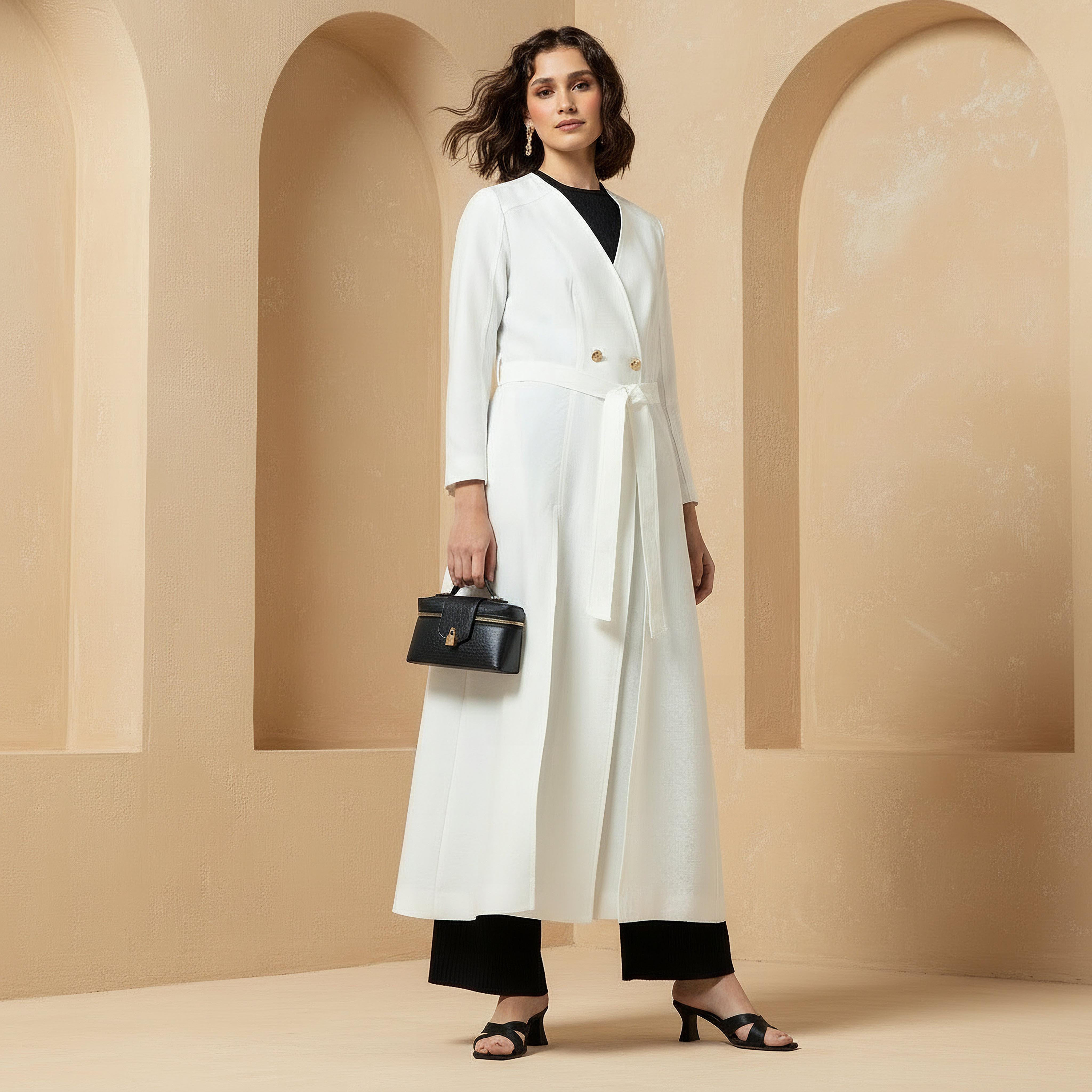 Iconic Longline Linen Blend Duster Jacket with Belt-women-winterwear-coatsandjackets-jackets-image-3