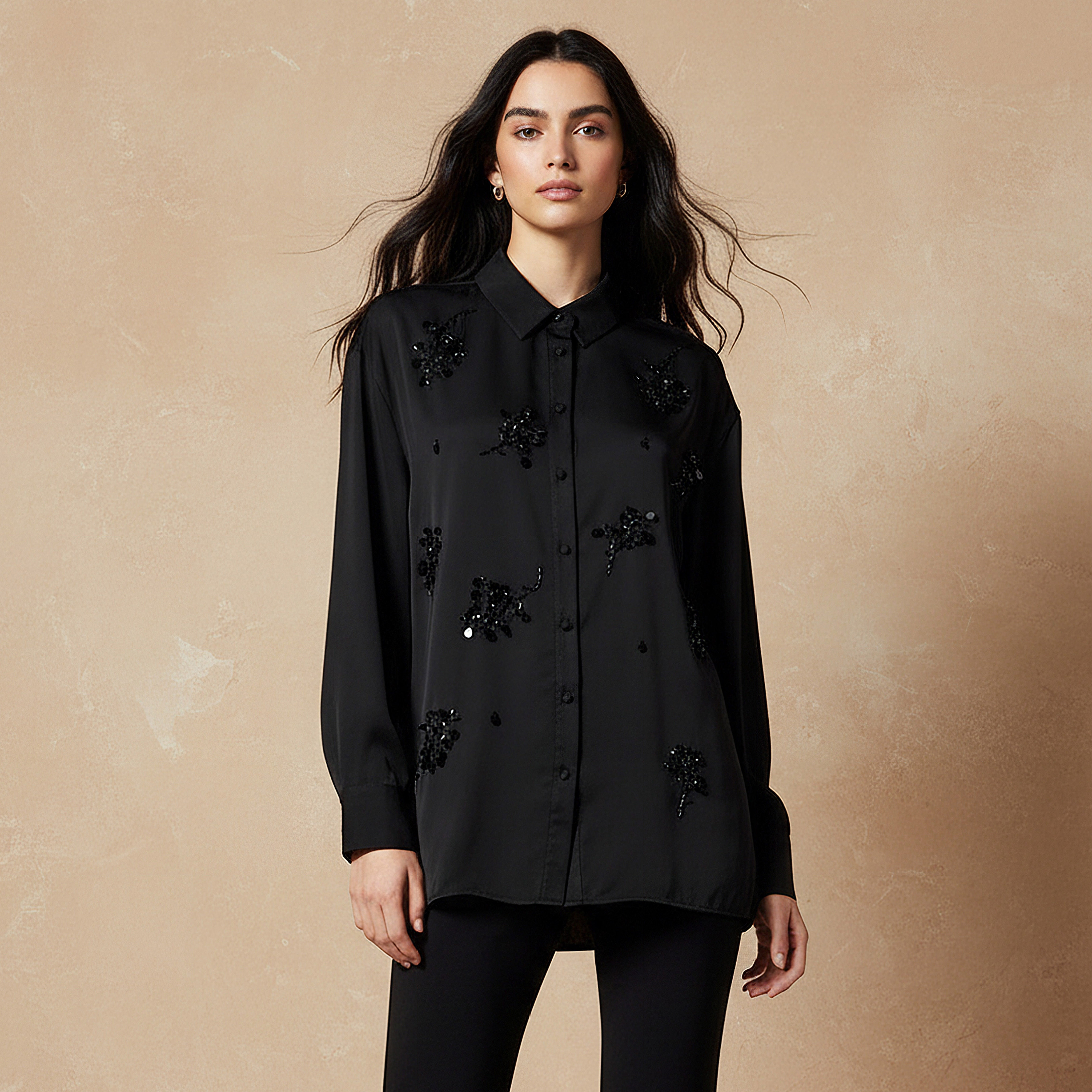 Iconic Shirt with Embellishment-women-clothing-shirtsandblouses-shirts-image-1