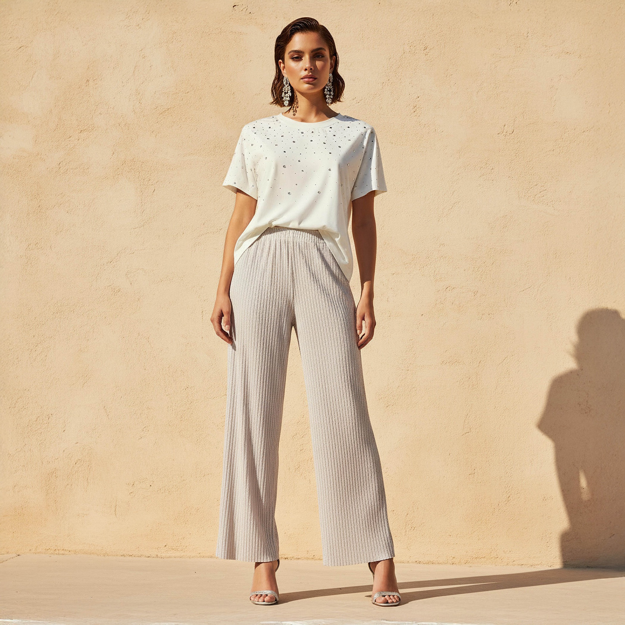 Iconic Relaxed Fit T-shirt with Embellishment-women-clothing-tshirts-image-3