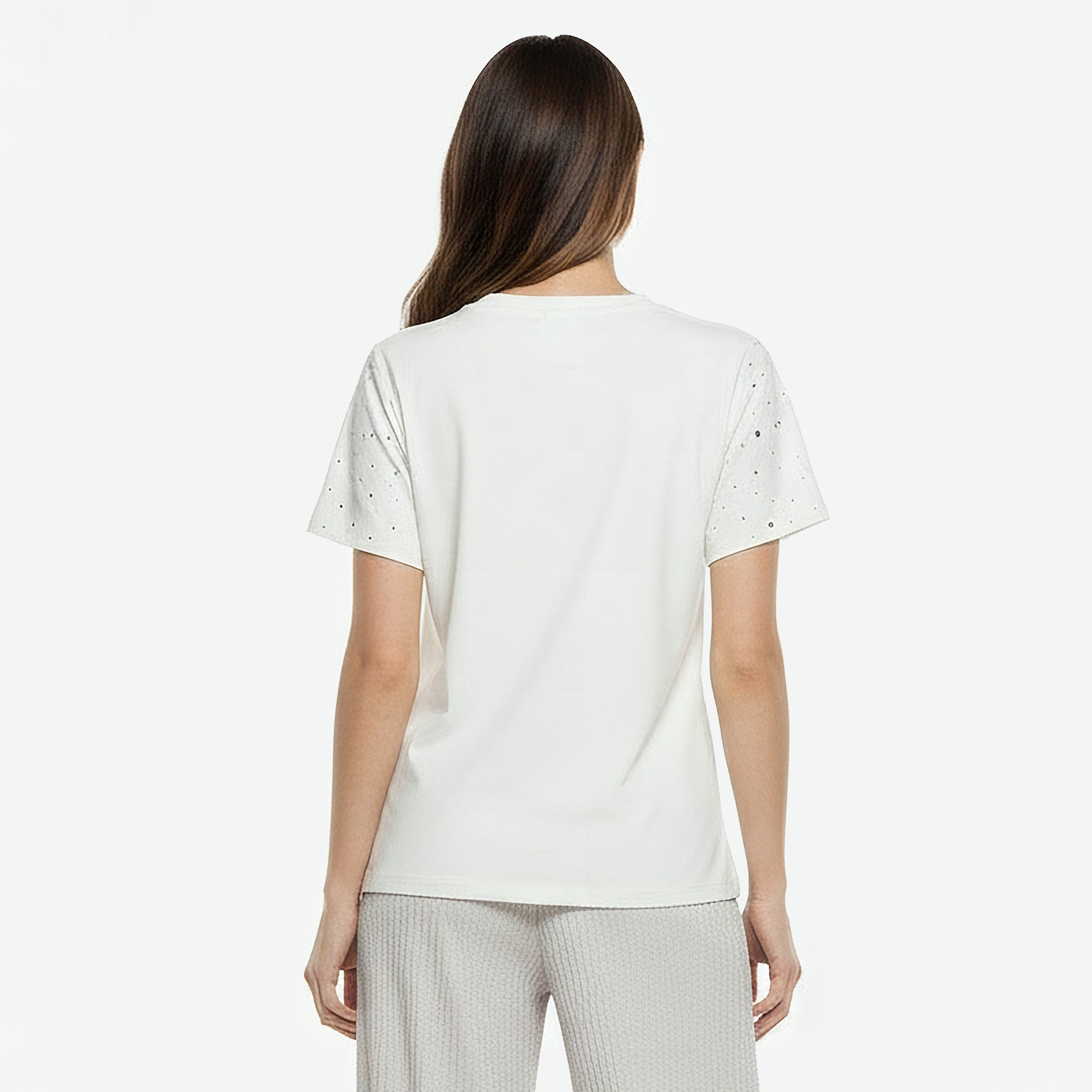 Iconic Relaxed Fit T-shirt with Embellishment-women-clothing-tshirts-image-4