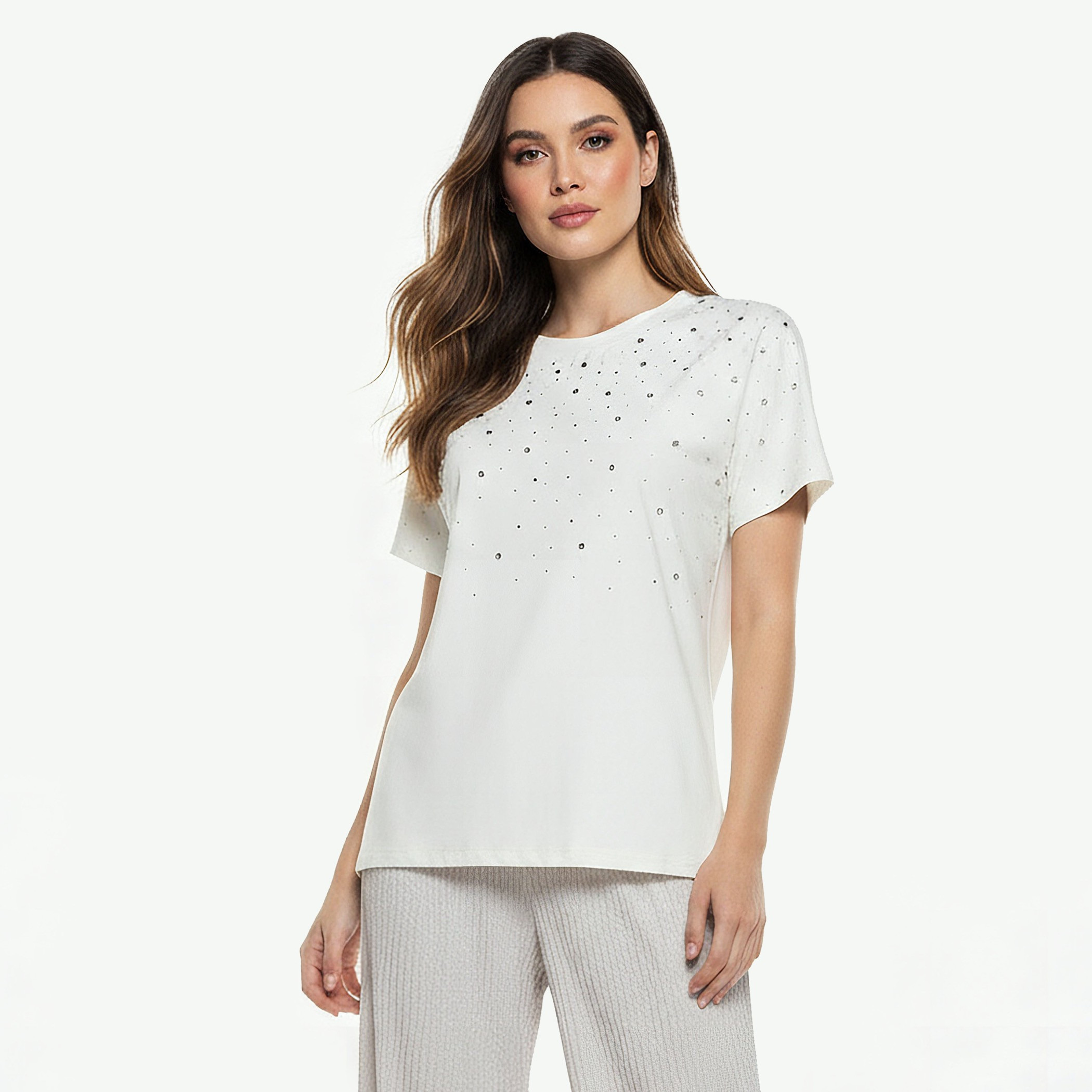 Iconic Relaxed Fit T-shirt with Embellishment-women-clothing-tshirts-image-5
