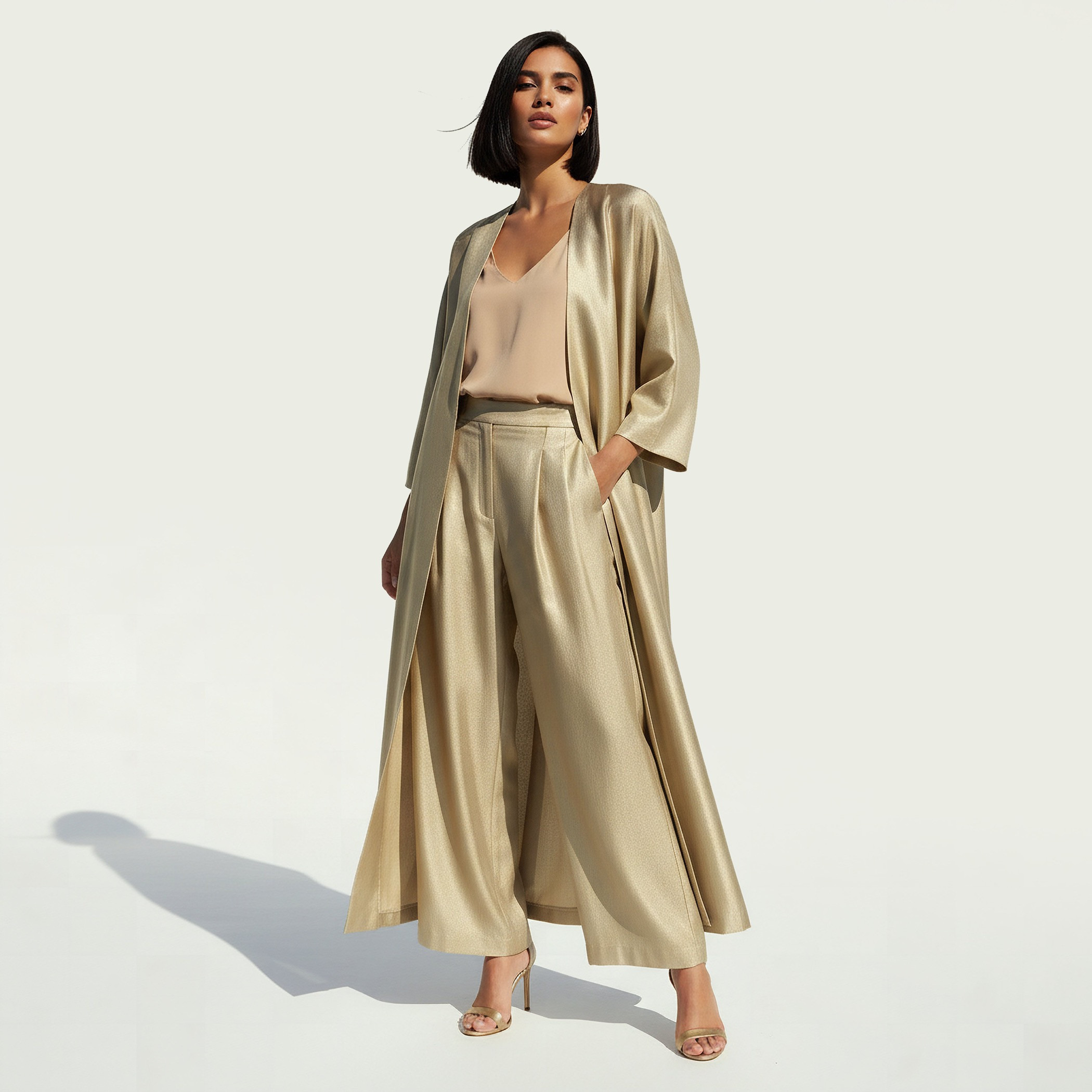 Iconic Regular Fit Longline Kimono Jacket-women-clothing-coordsets-image-5