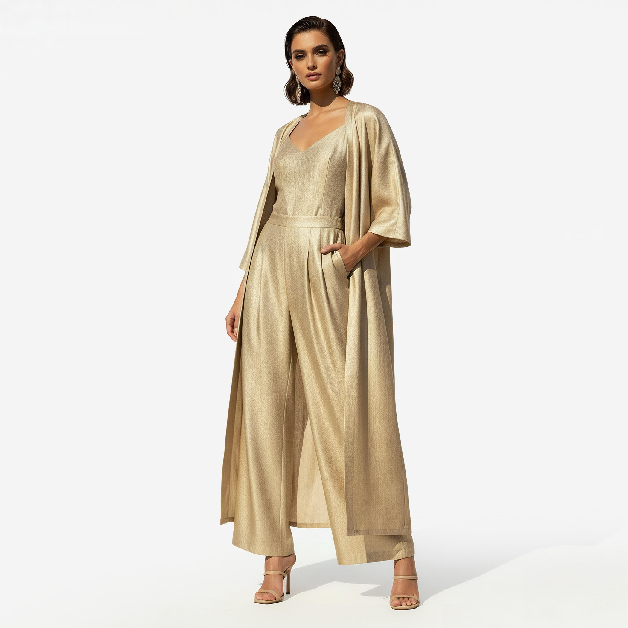 Iconic Pleated Wide Leg Pants-women-clothing-coordsets-image-3