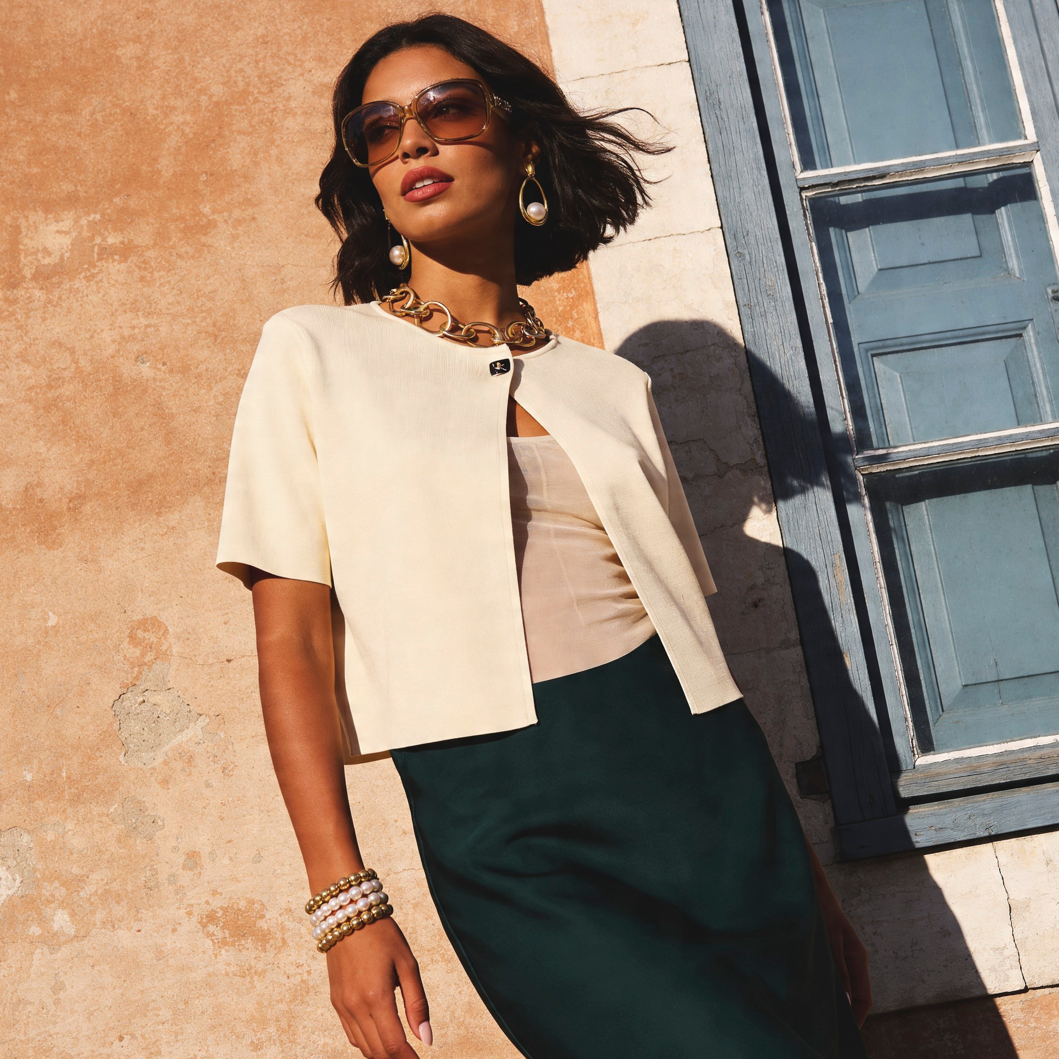 Iconic Cropped Round Neck Shrug-women-clothing-shirtsandblouses-blouses-image-1