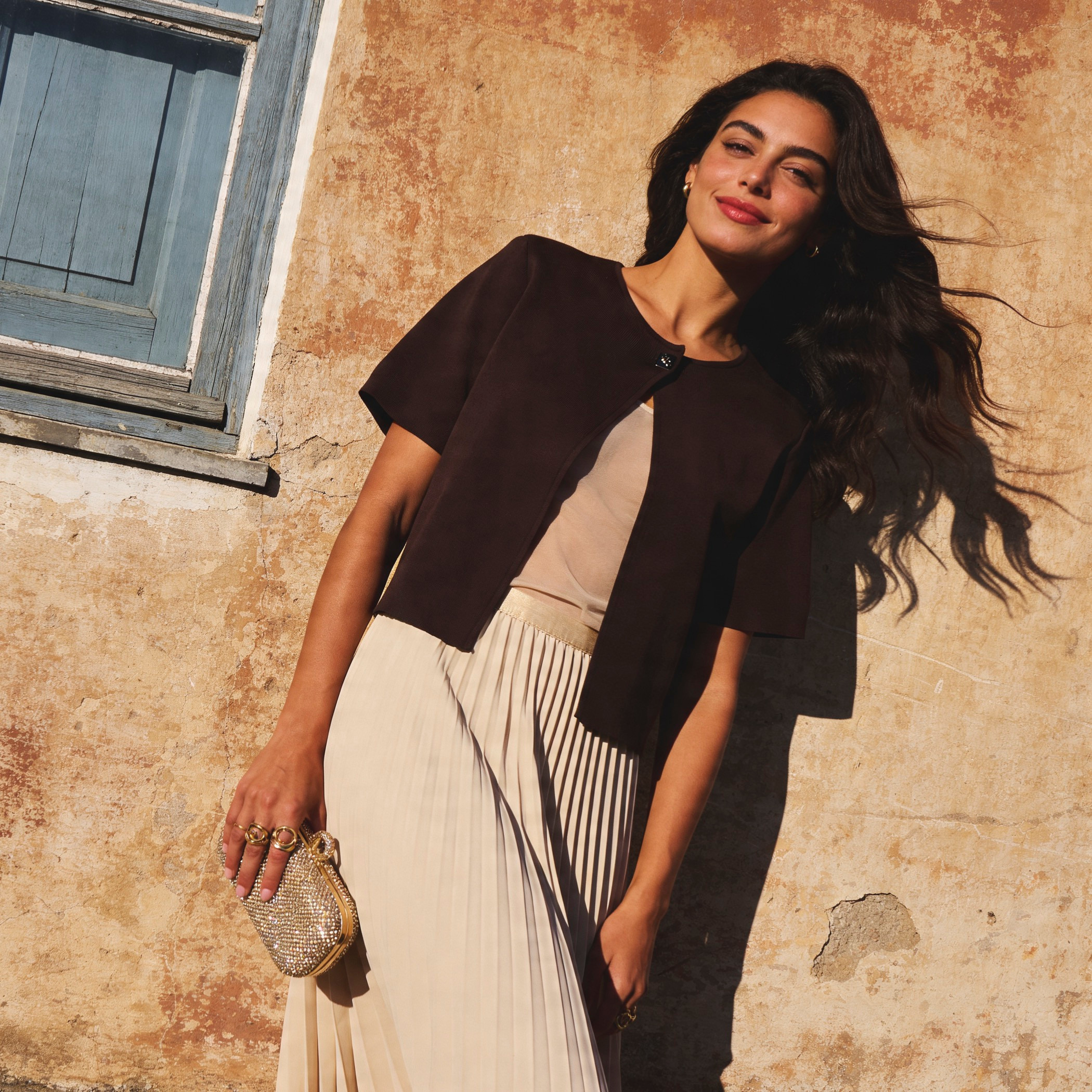 Iconic Cropped Round Neck Shrug-women-clothing-shirtsandblouses-blouses-image-1