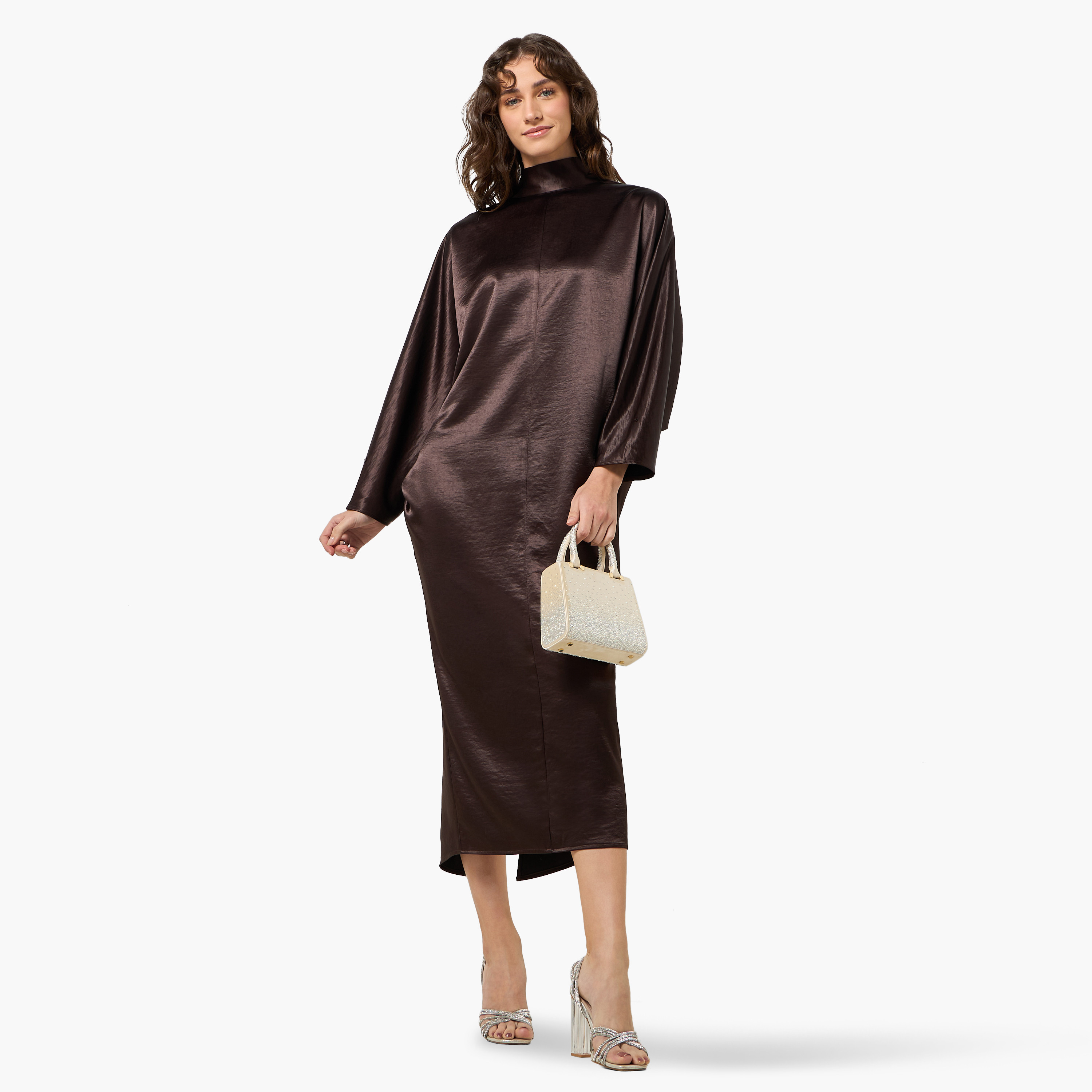 Iconic Kaftan Midi Dress with Slit-women-clothing-dresses-image-4