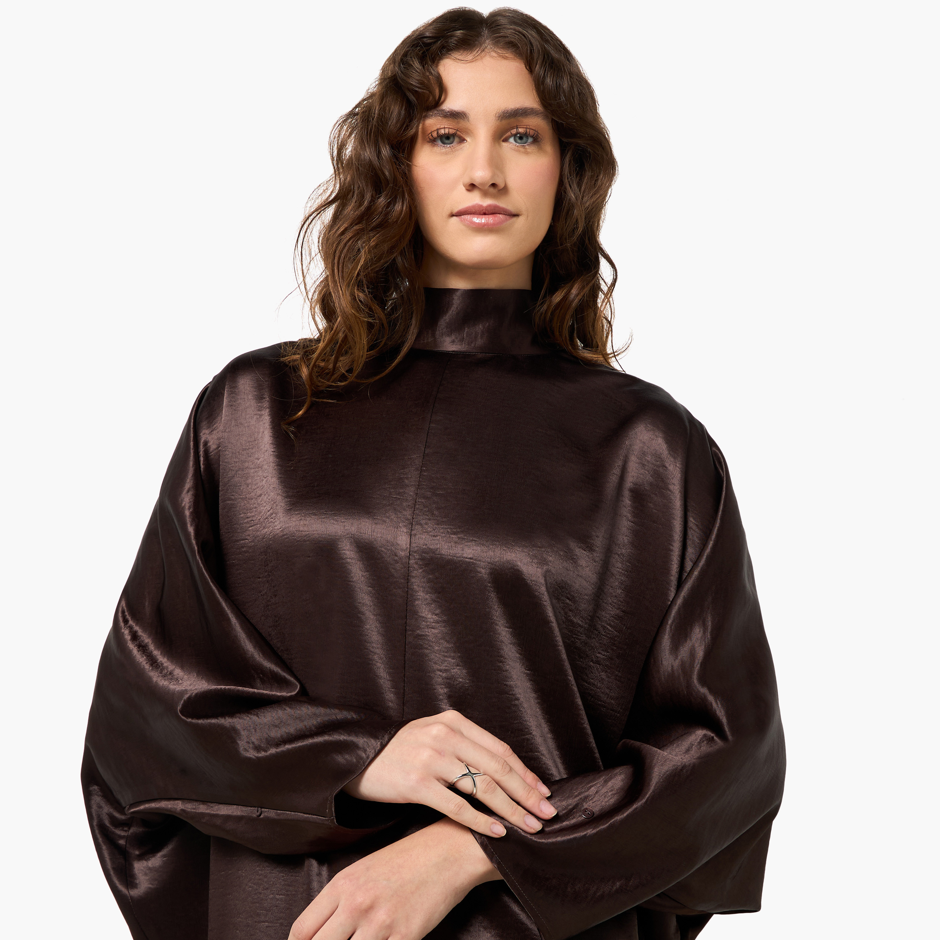 Iconic Kaftan Midi Dress with Slit-women-clothing-dresses-image-6