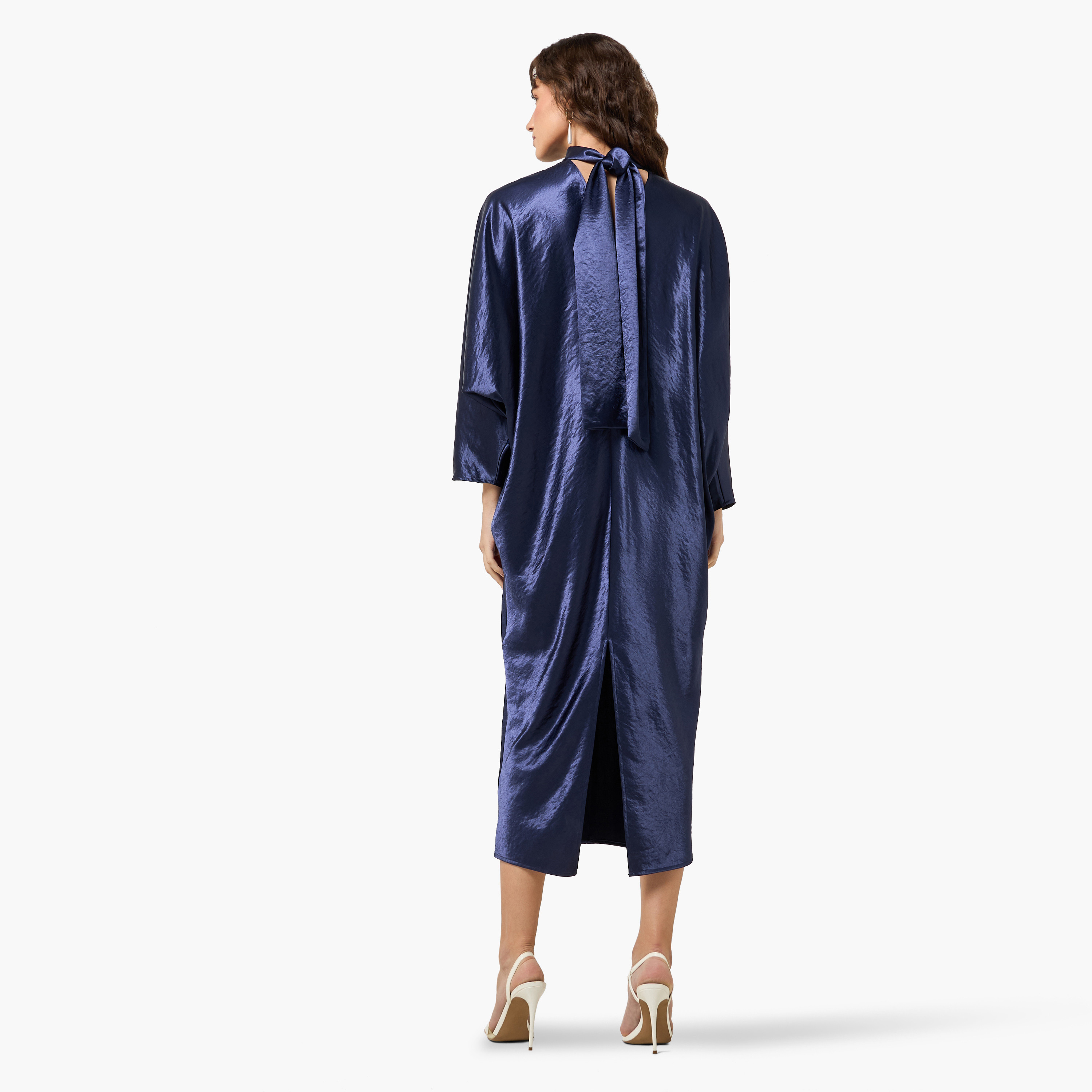 Iconic Kaftan Midi Dress with Slit-women-clothing-dresses-image-4