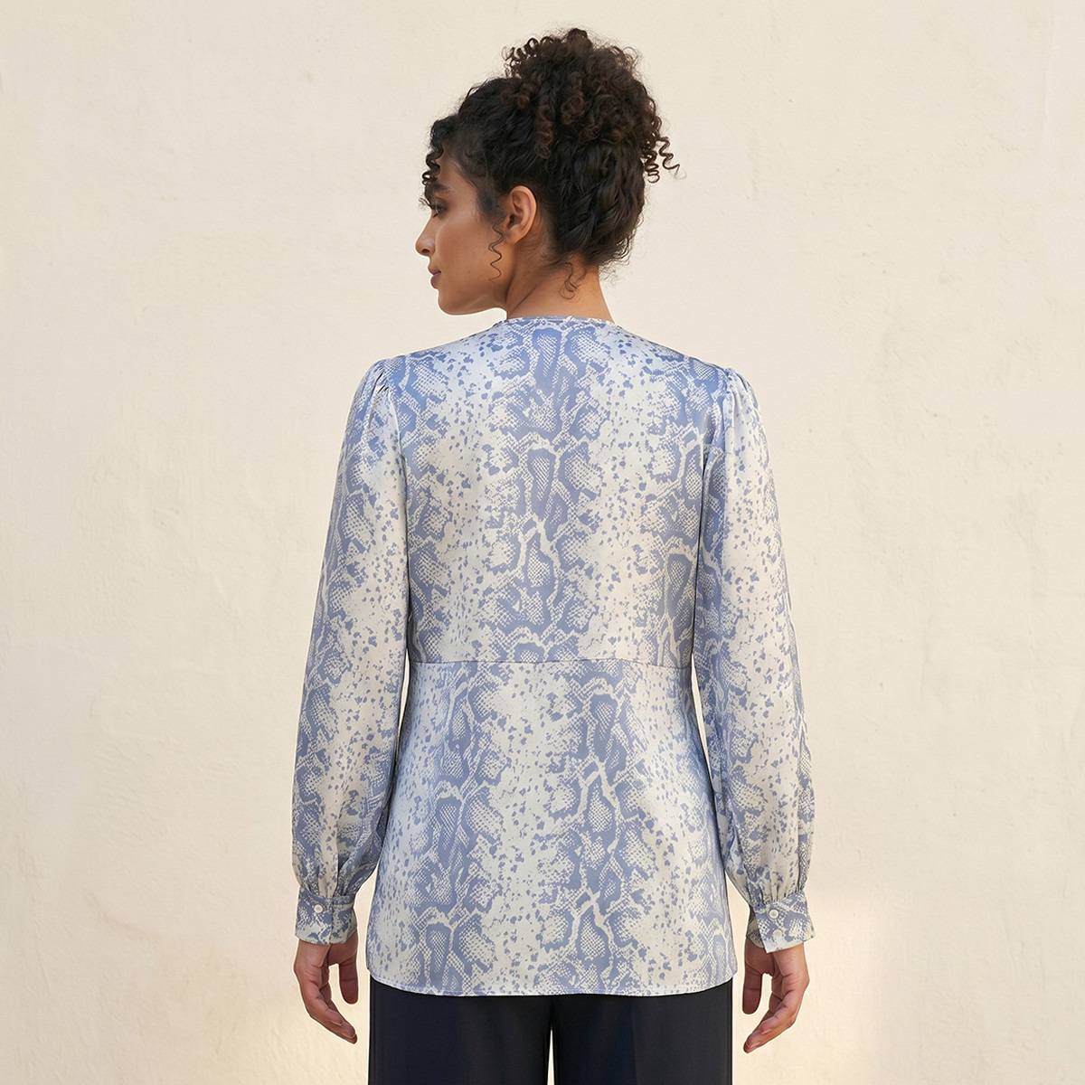 Splash Iconic Wrap Top with Print-women-clothing-shirtsandblouses-blouses-image-4