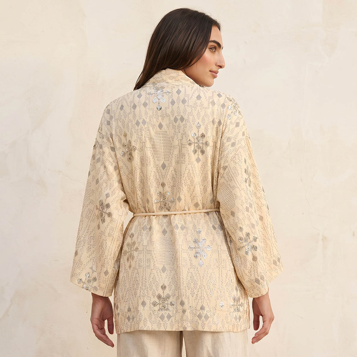 Iconic Embroidered Shrug Tie-Up Belt-women-clothing-shirtsandblouses-blouses-image-4